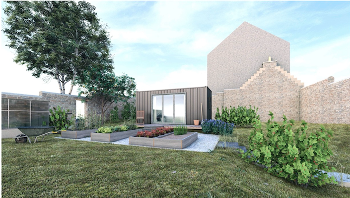 Holiday Cabin within a Conservation Area and Setting of a Listed Building
