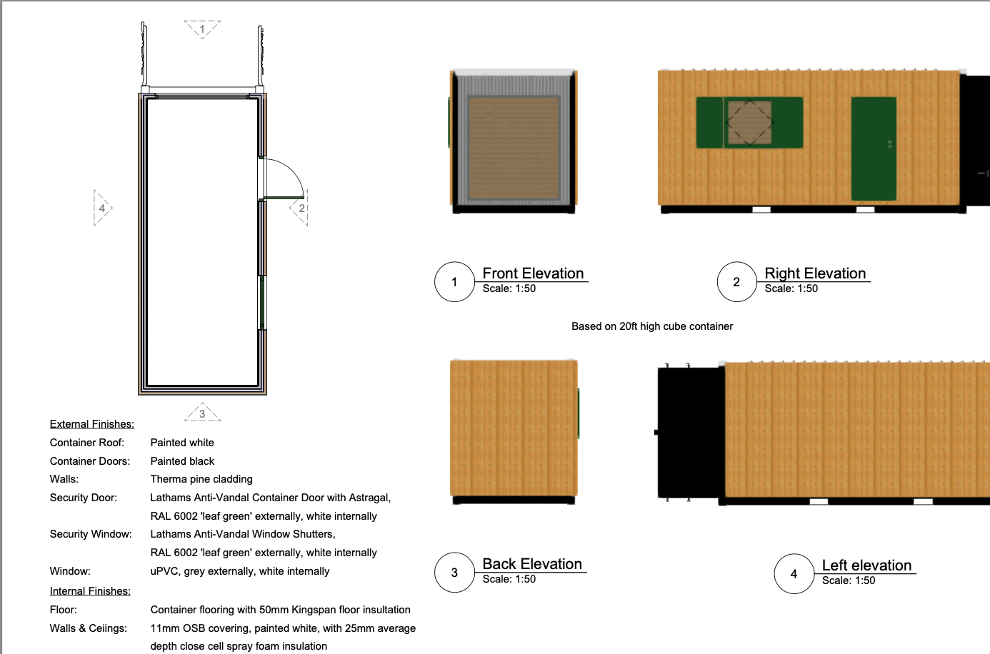 Community Woodland Storage Unit  East Ayrshire