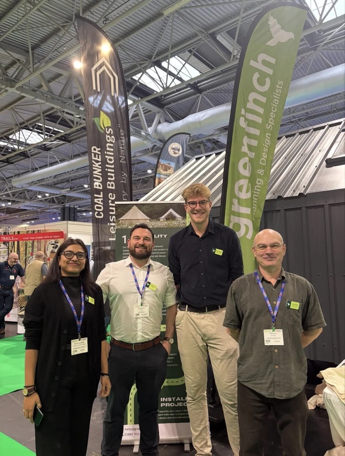 Greenfinch Planning Team at the Farm Business Innovation show at the NEC
