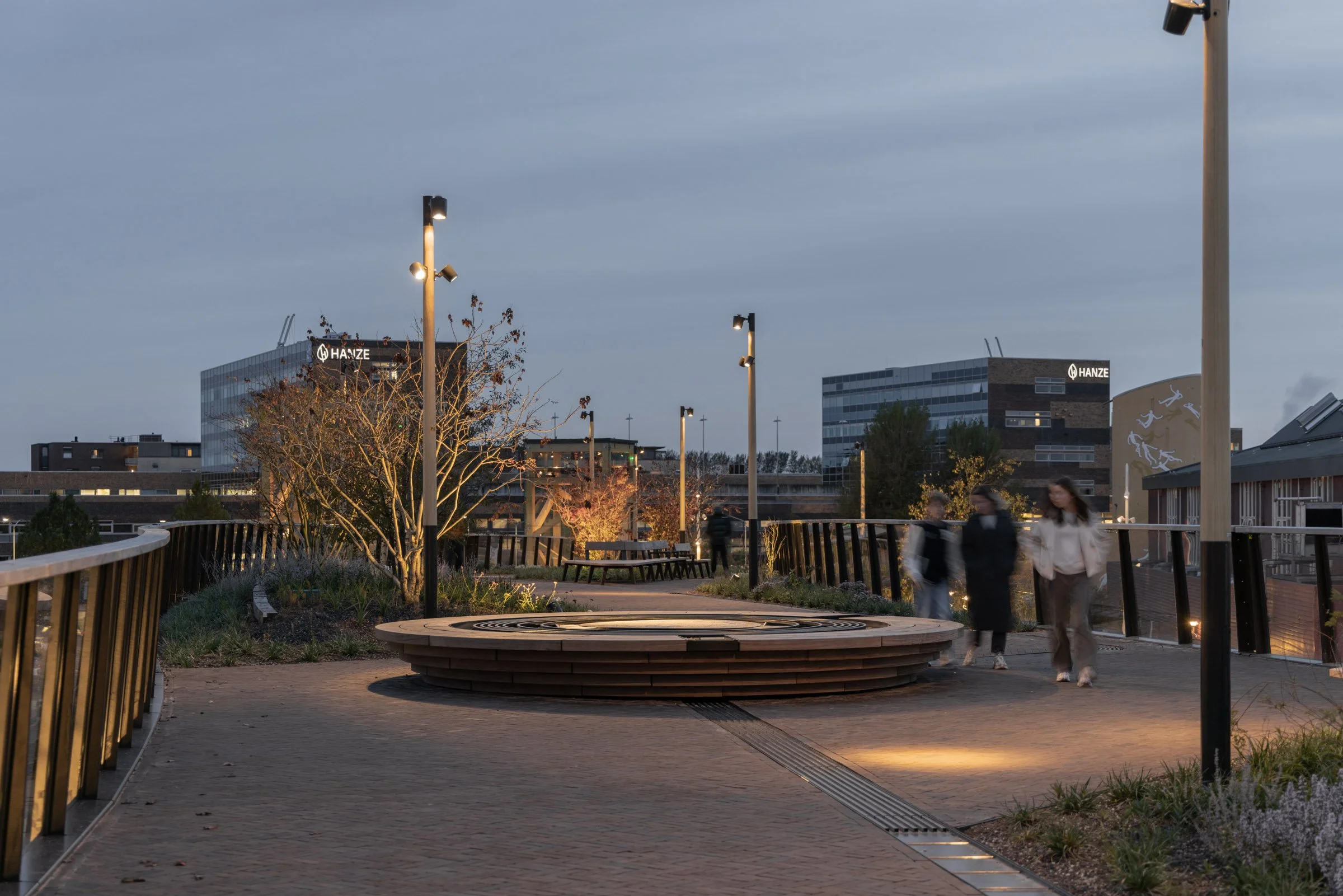Passerelle Zwolle wooden bridge