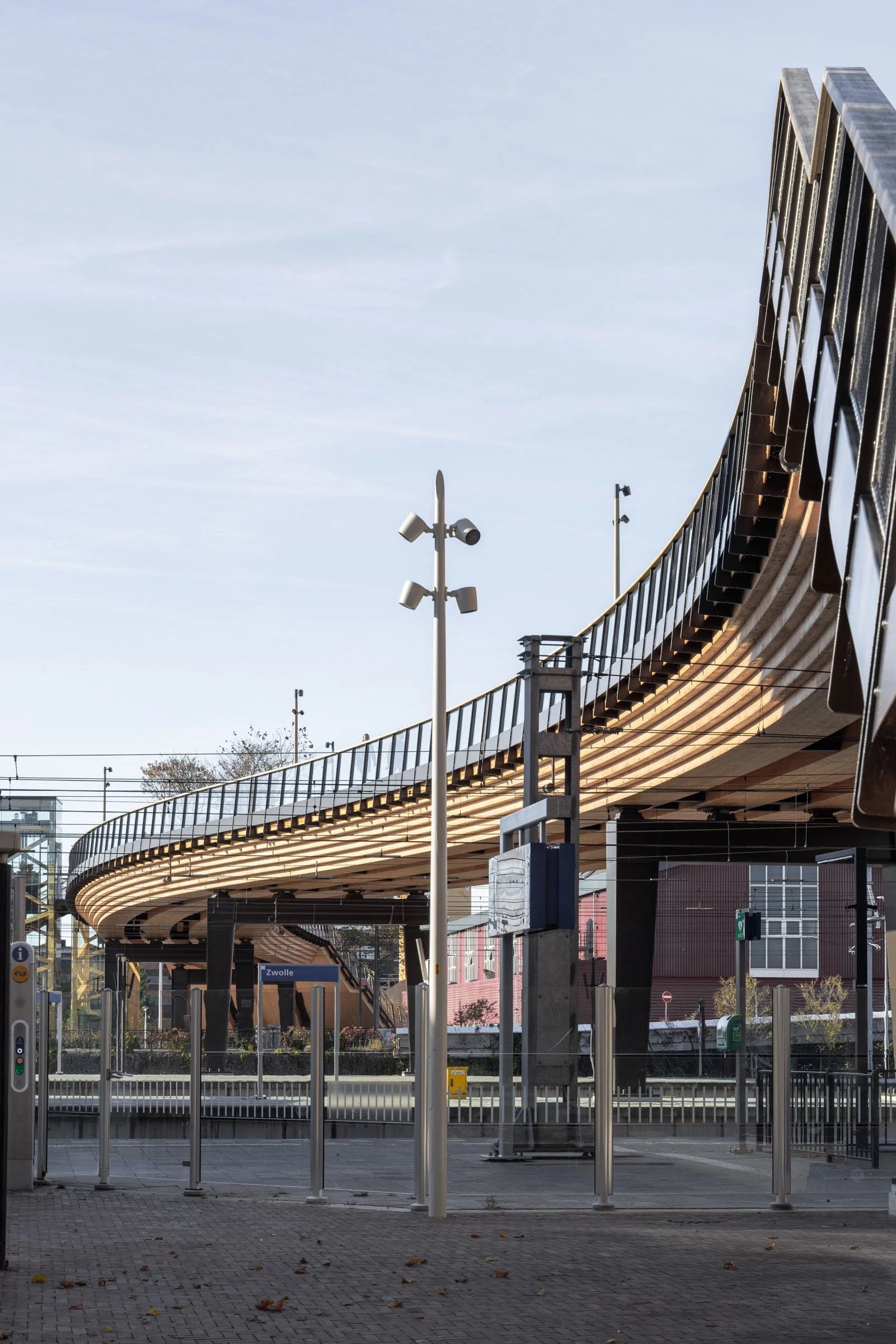 Passerelle Zwolle wooden bridge