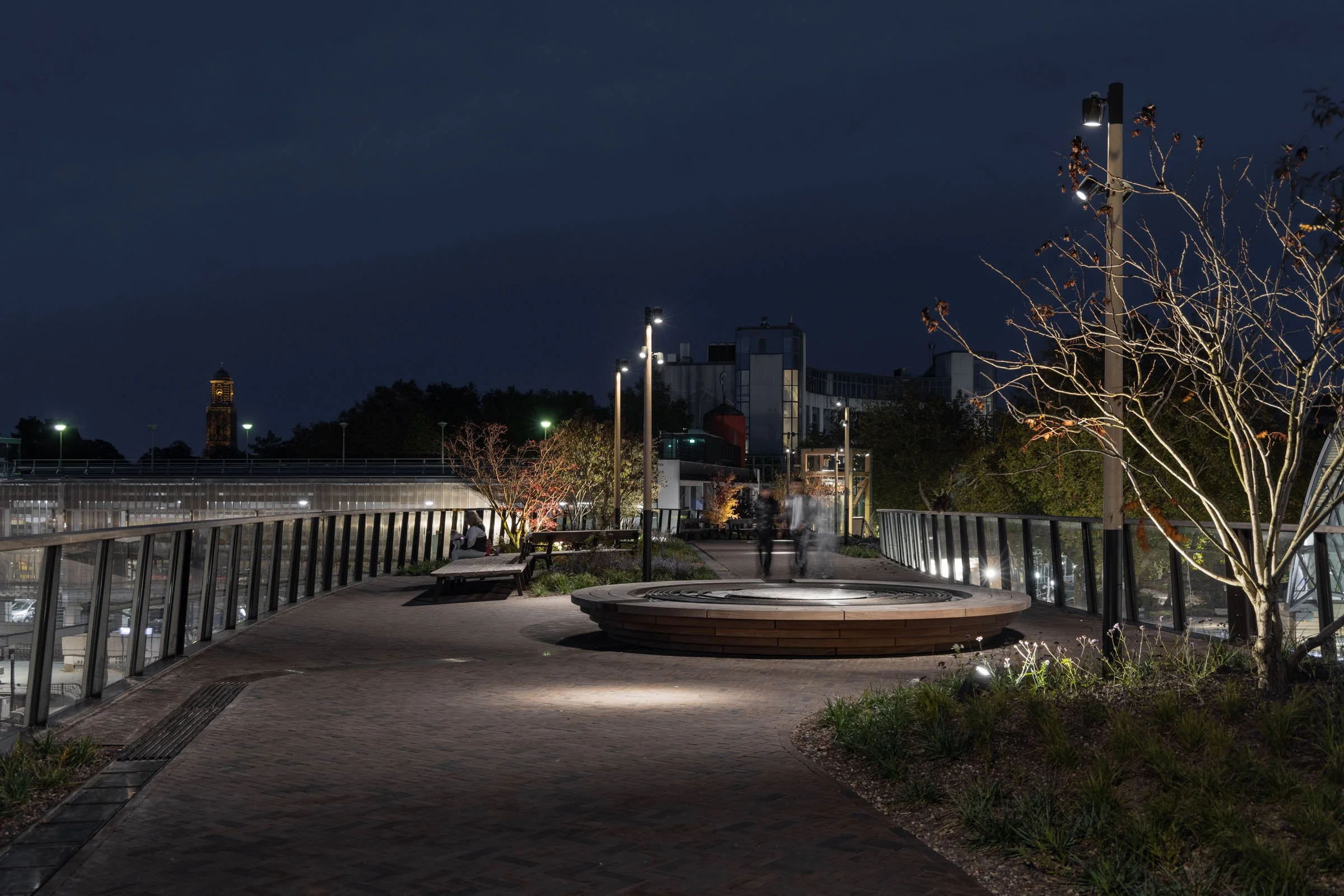 Passerelle Zwolle wooden bridge