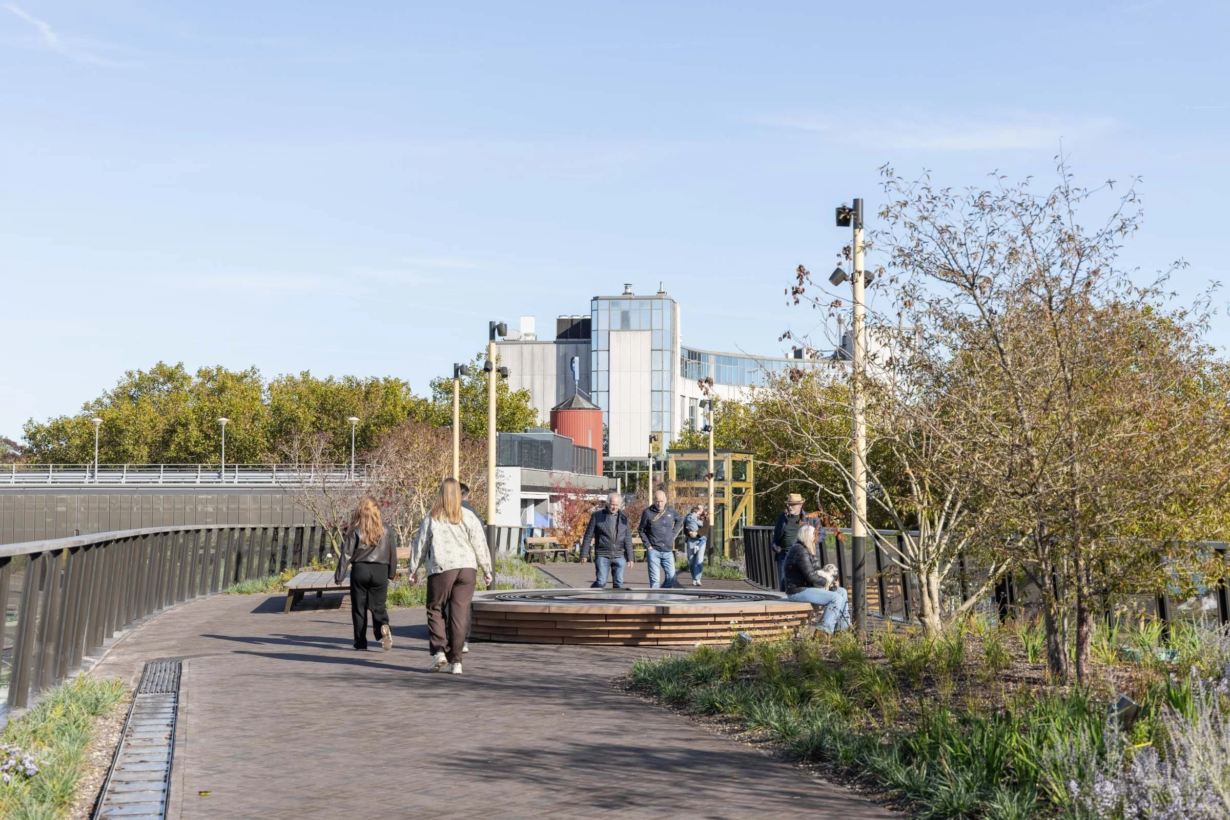 Passerelle Zwolle wooden bridge