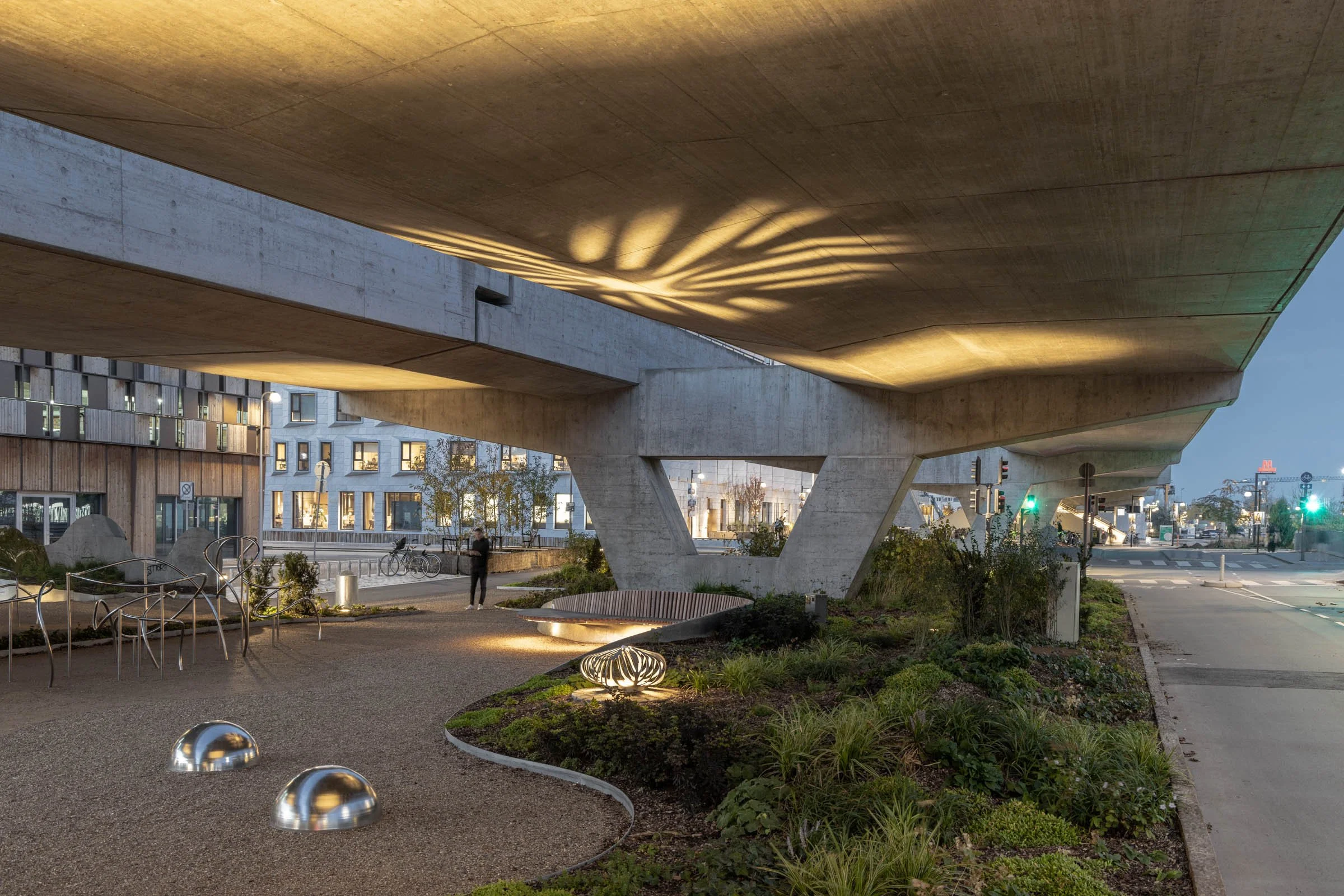 Aktivitetspladsen at Orientkaj metro station