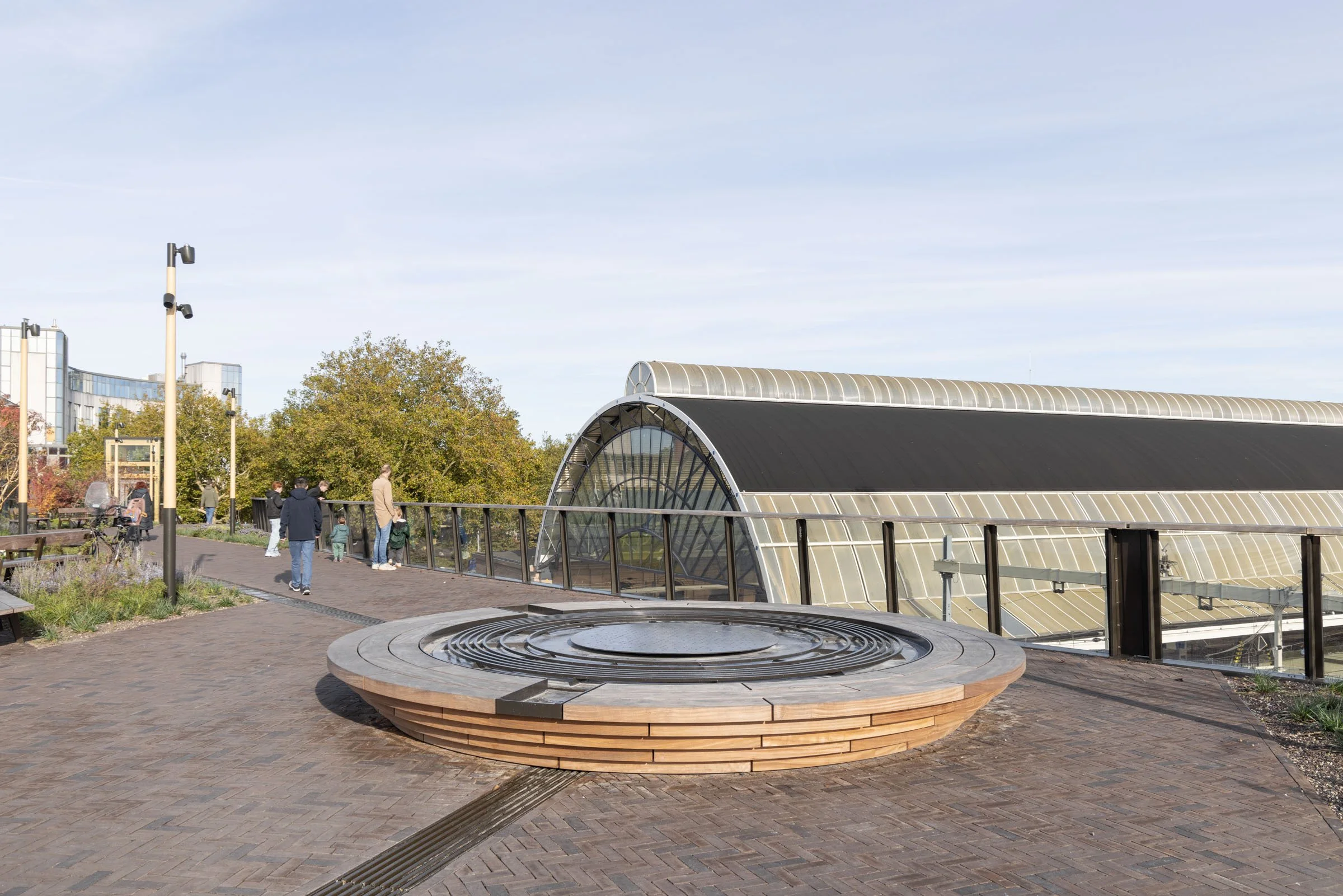 Passerelle Zwolle wooden bridge