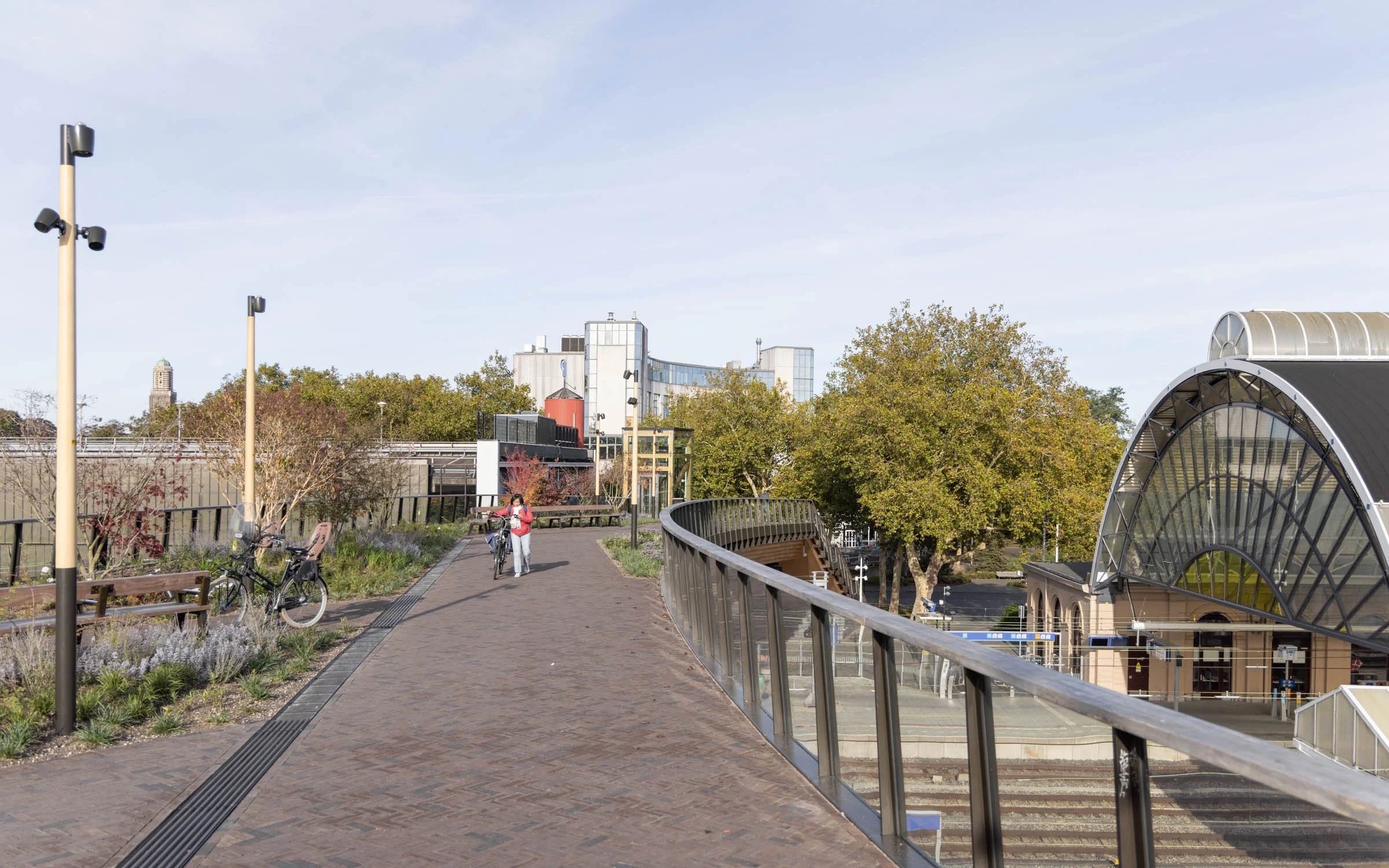 Passerelle Zwolle wooden bridge