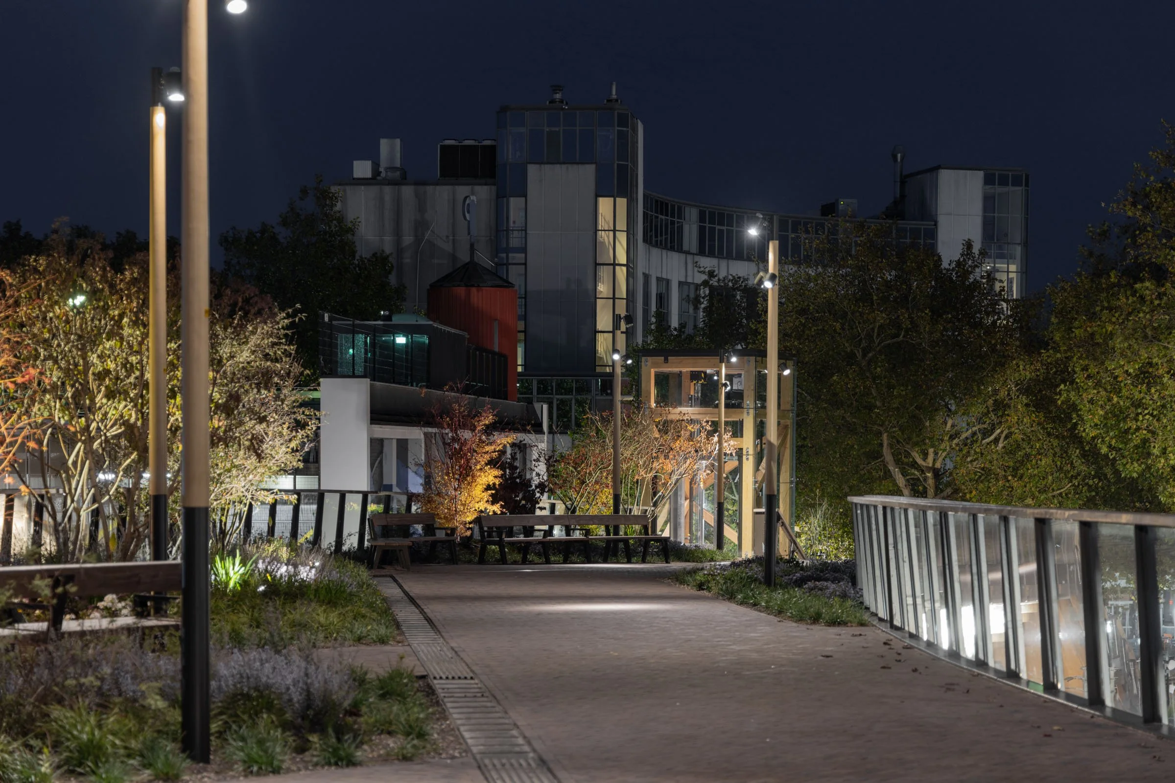Passerelle Zwolle wooden bridge