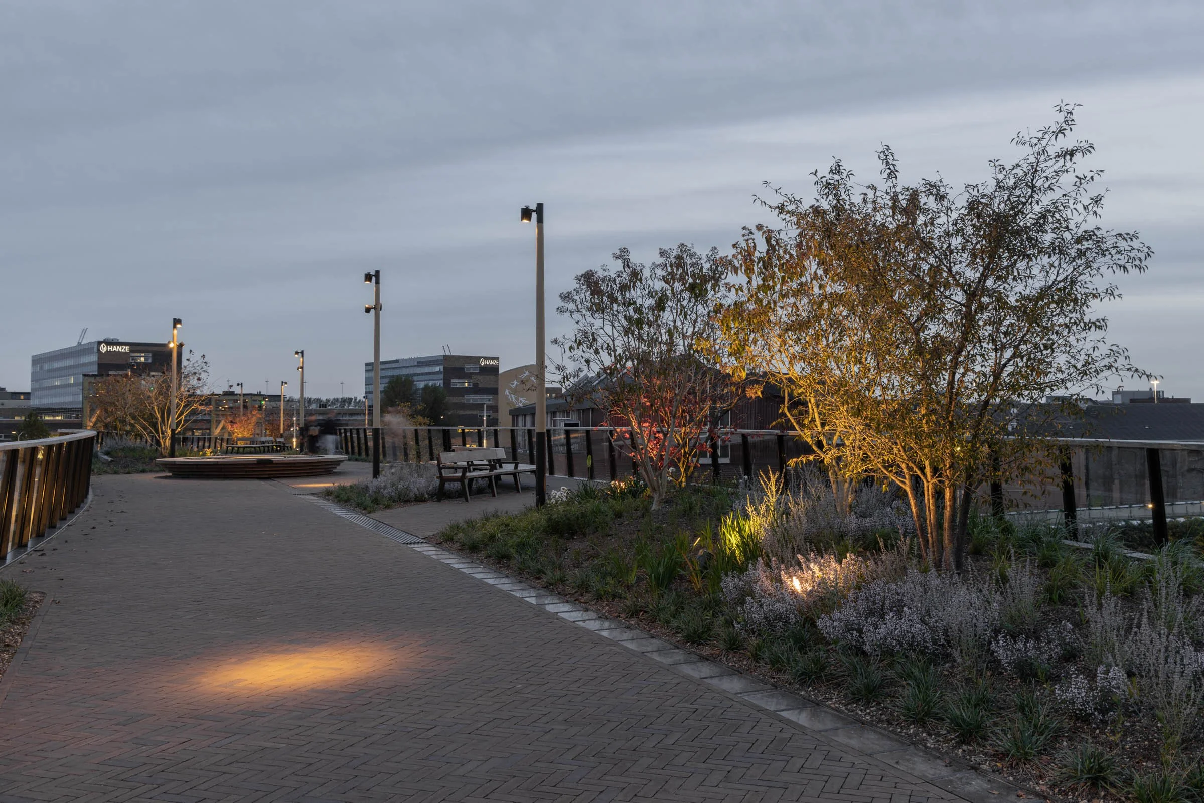 Passerelle Zwolle wooden bridge