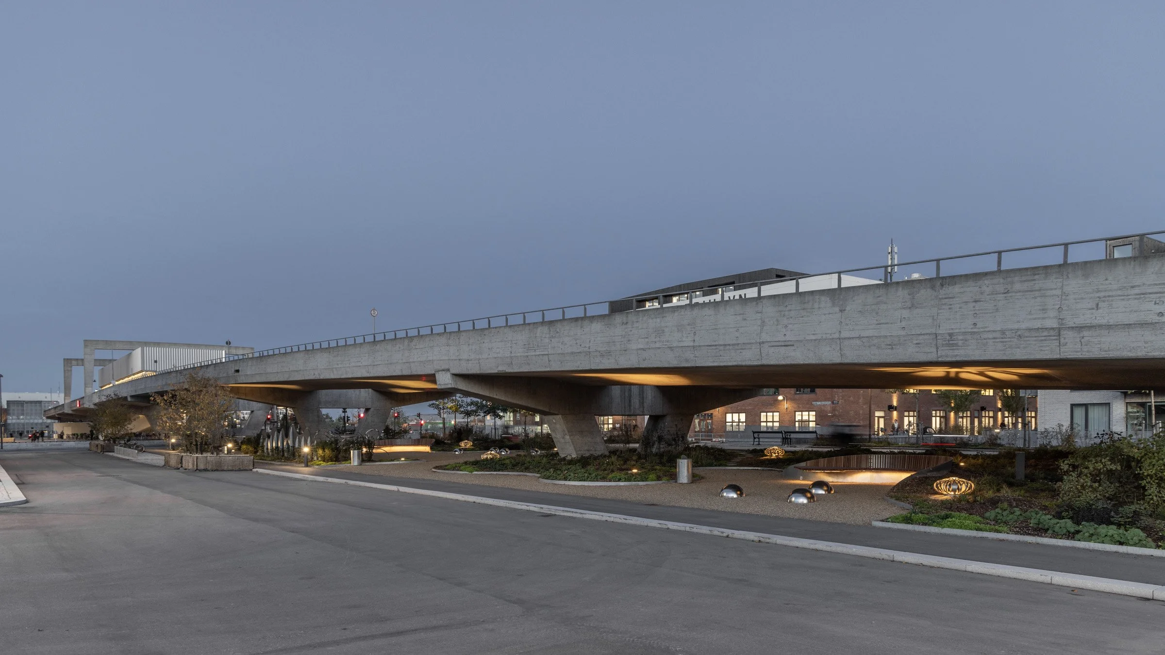 Aktivitetspladsen at Orientkaj metro station