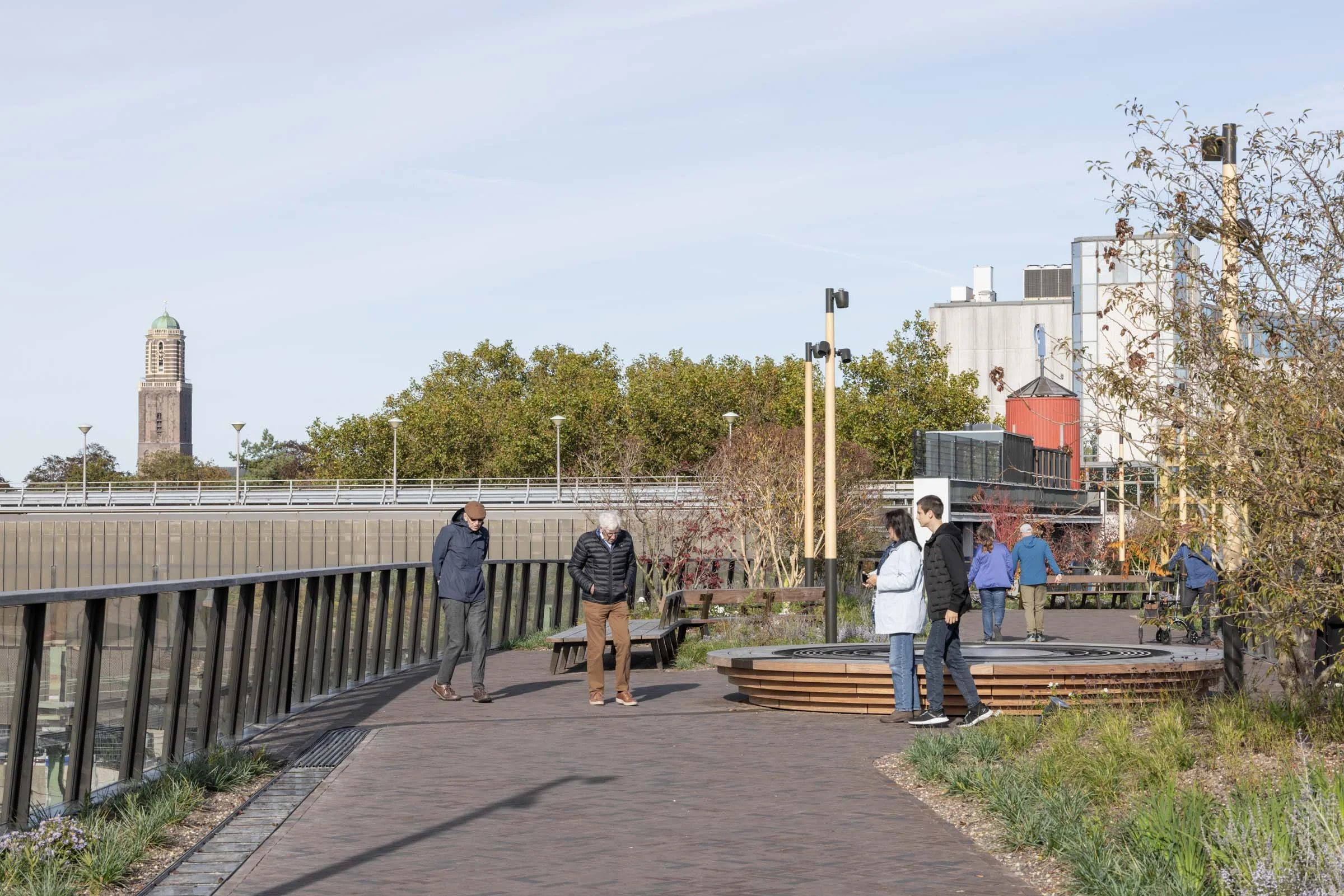 Passerelle Zwolle wooden bridge