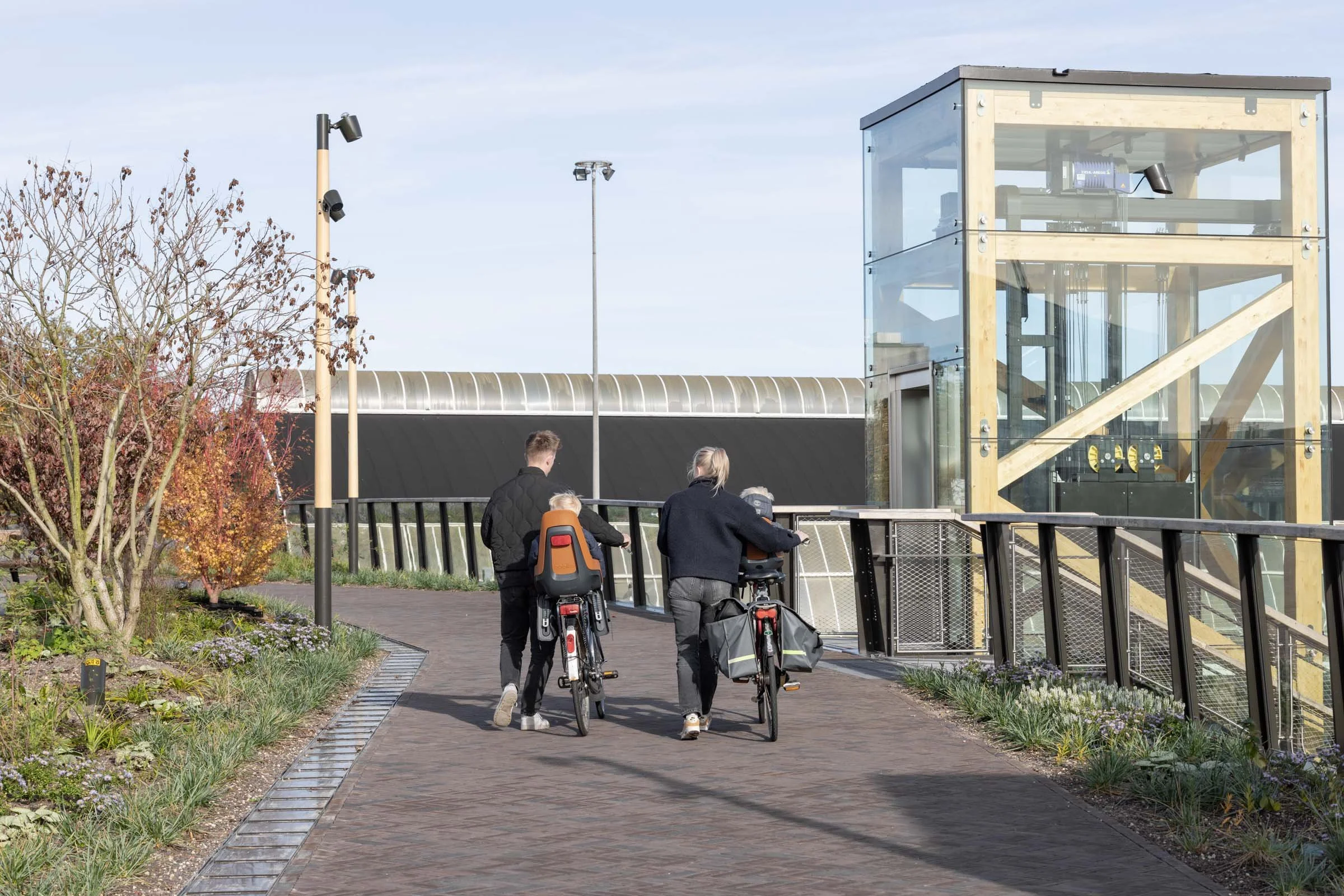 Passerelle Zwolle wooden bridge