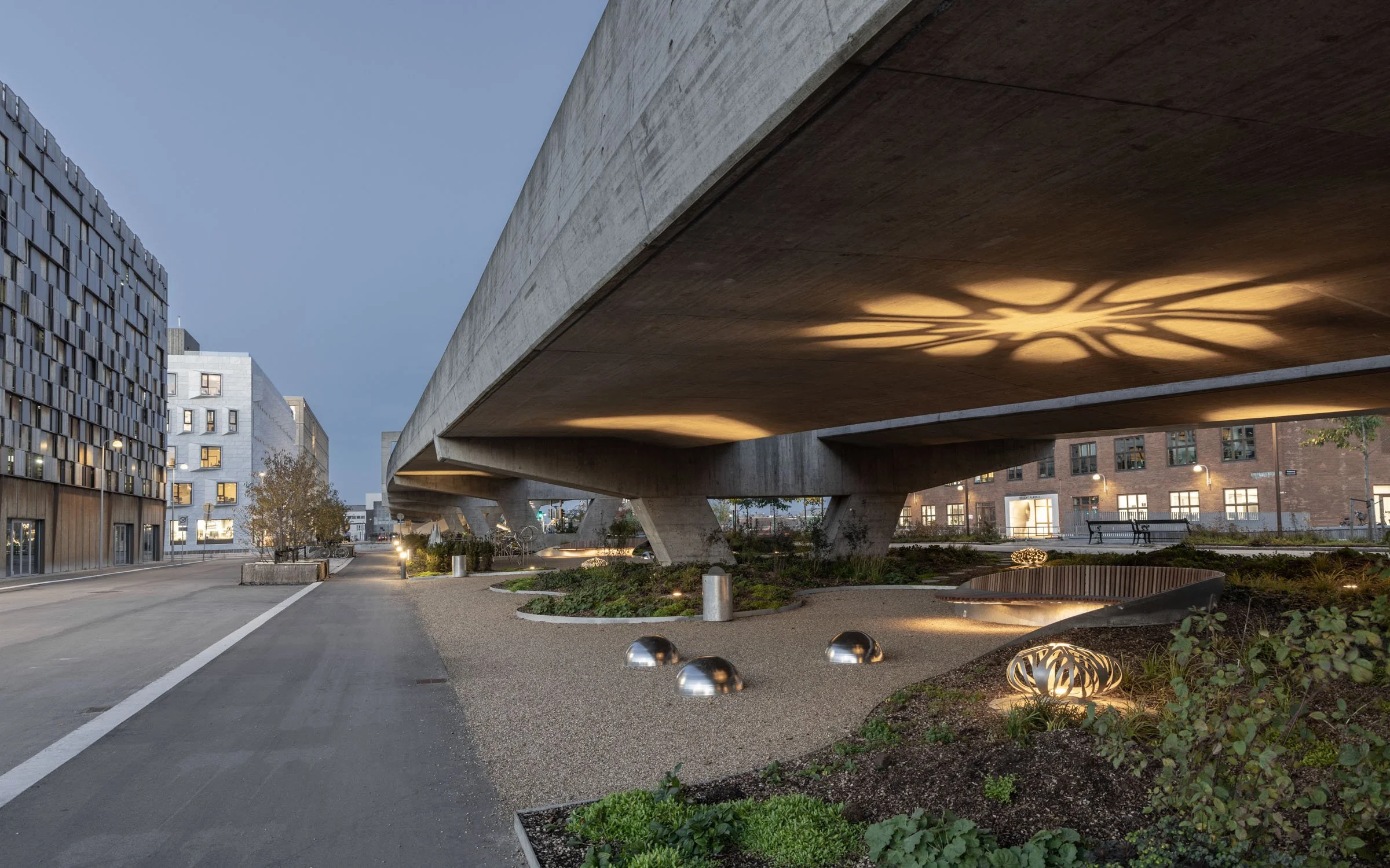 Aktivitetspladsen at Orientkaj metro station