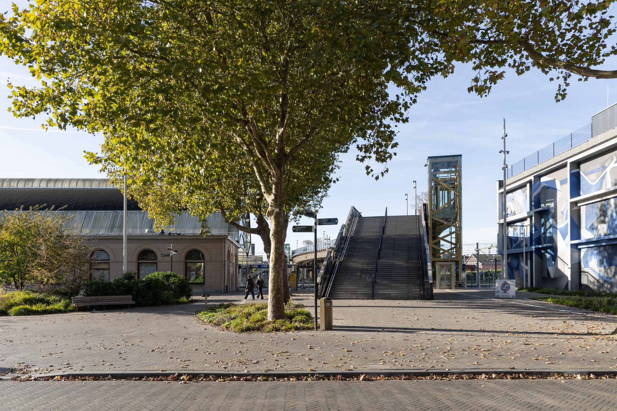 Passerelle Zwolle wooden bridge