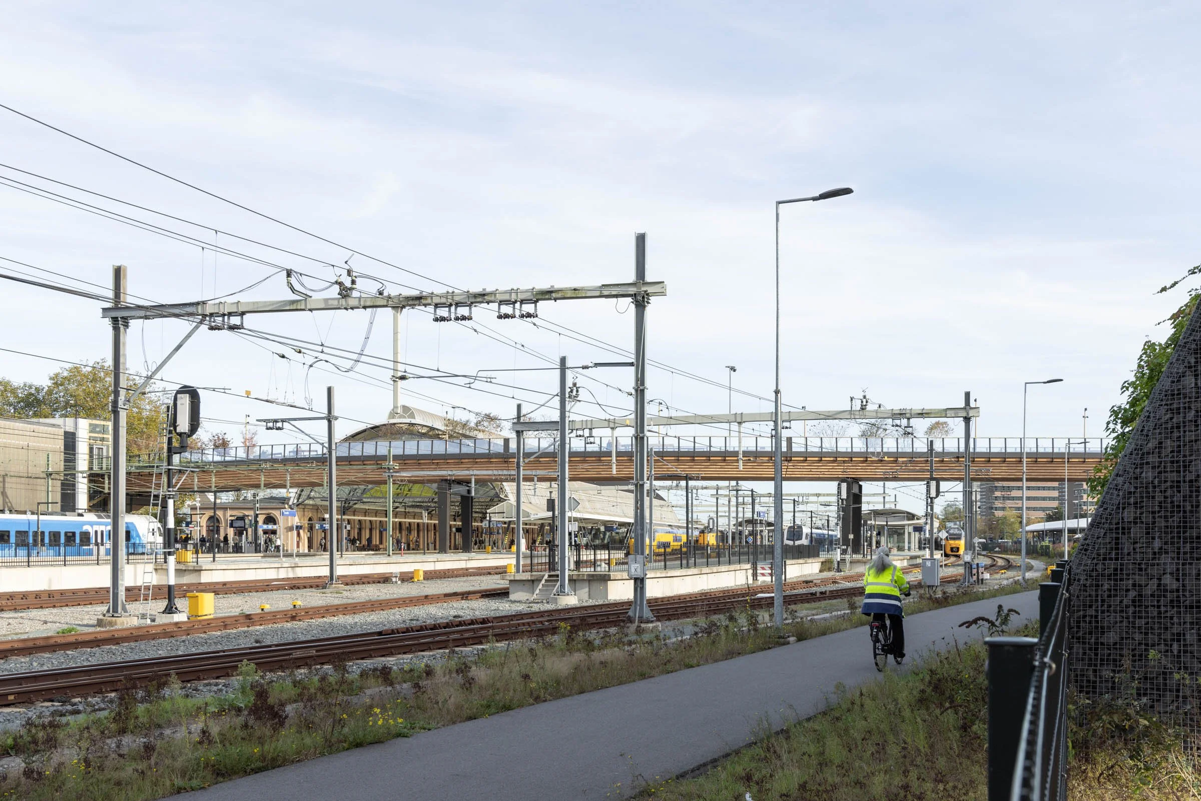 Passerelle Zwolle wooden bridge