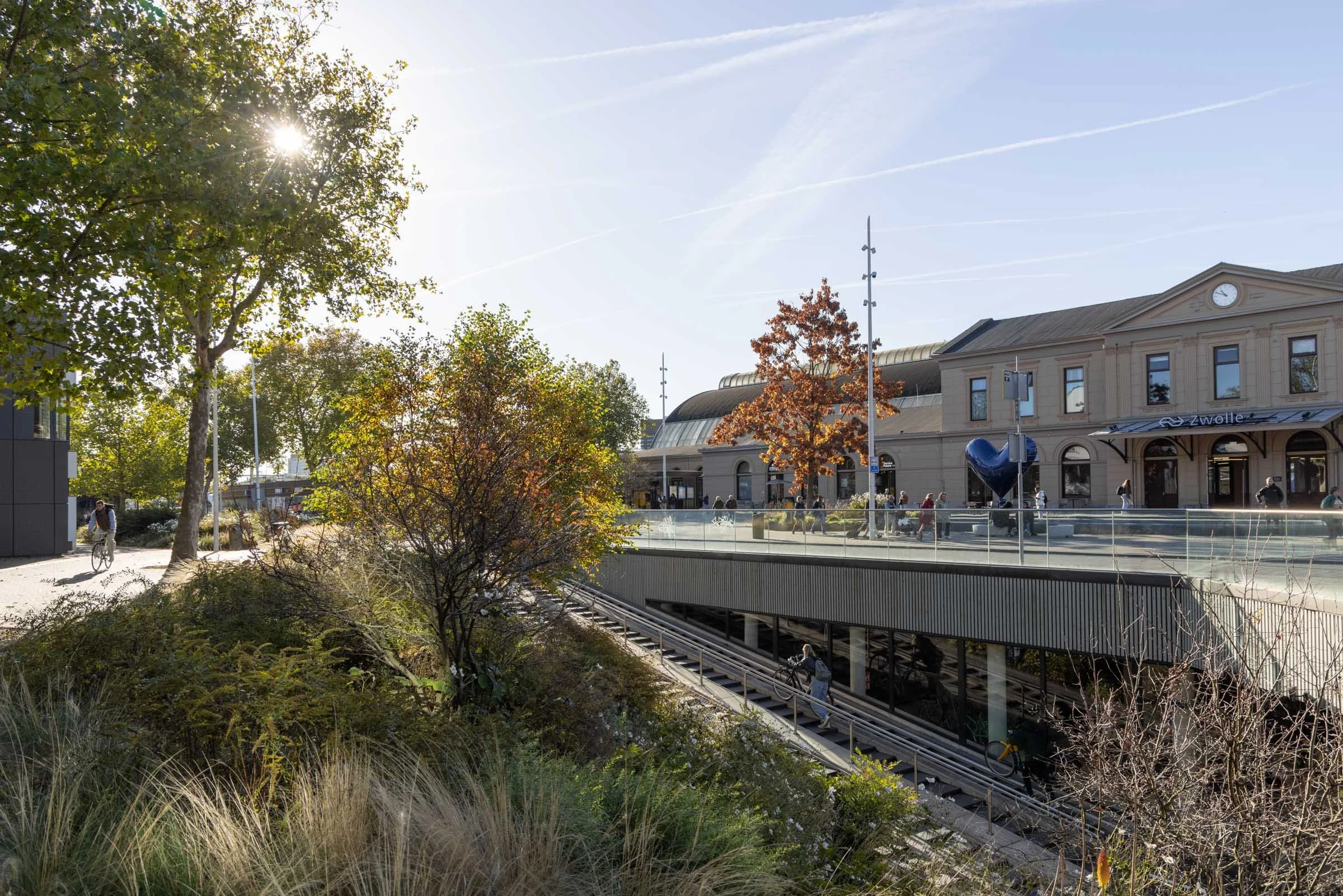 Passerelle Zwolle wooden bridge