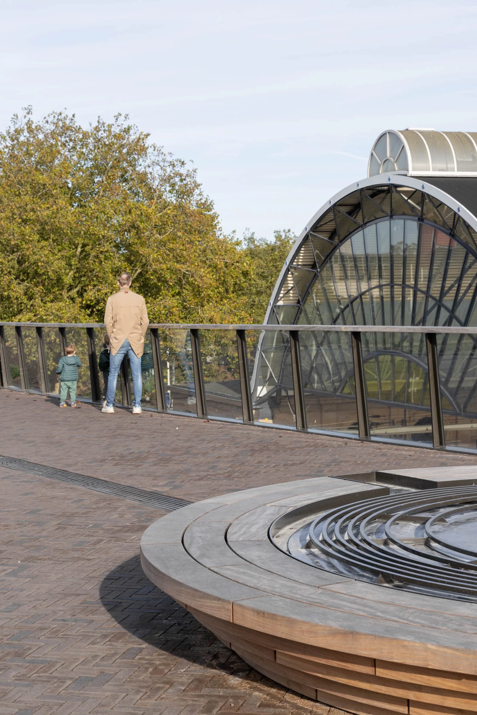 Passerelle Zwolle wooden bridge