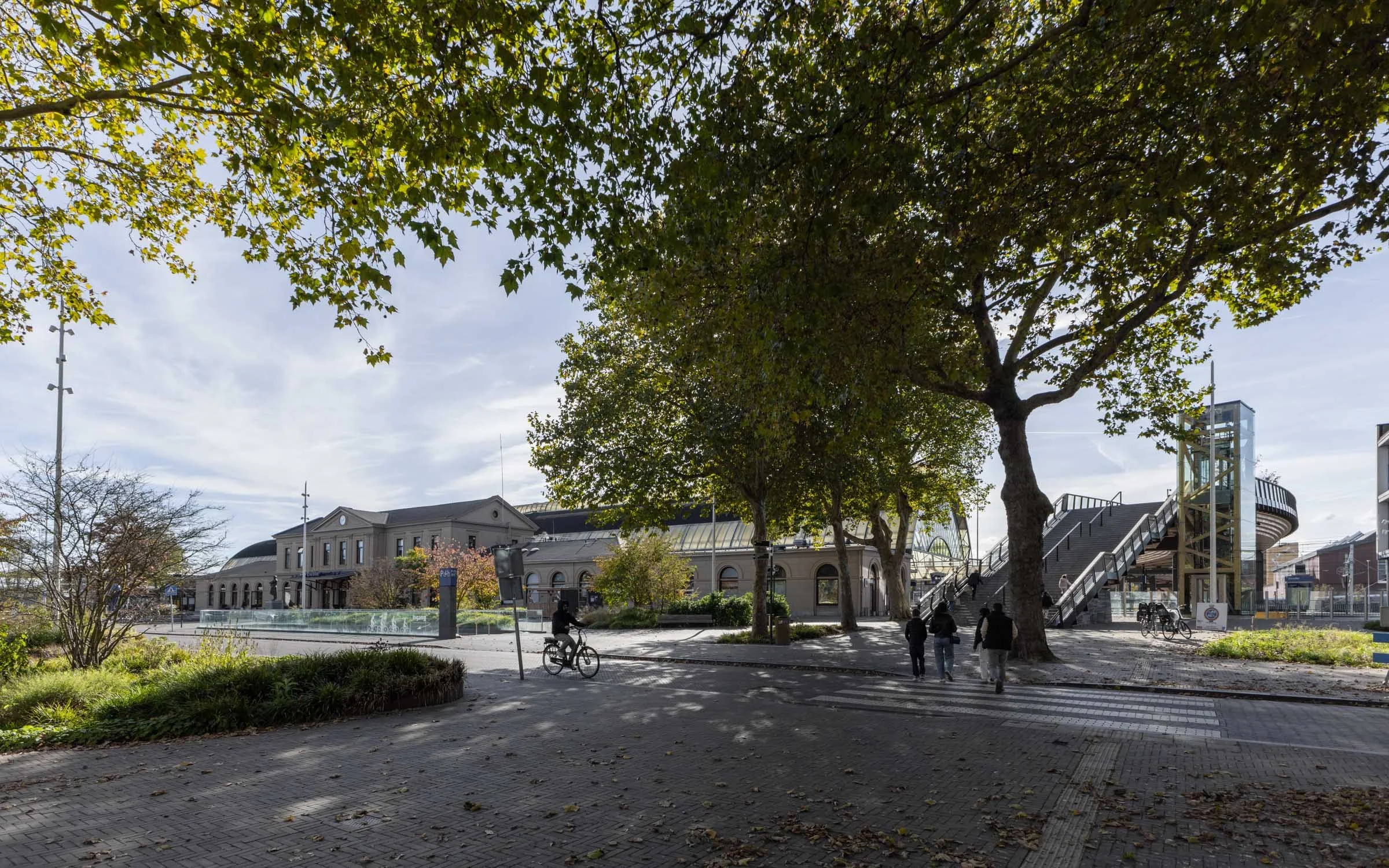 Passerelle Zwolle wooden bridge