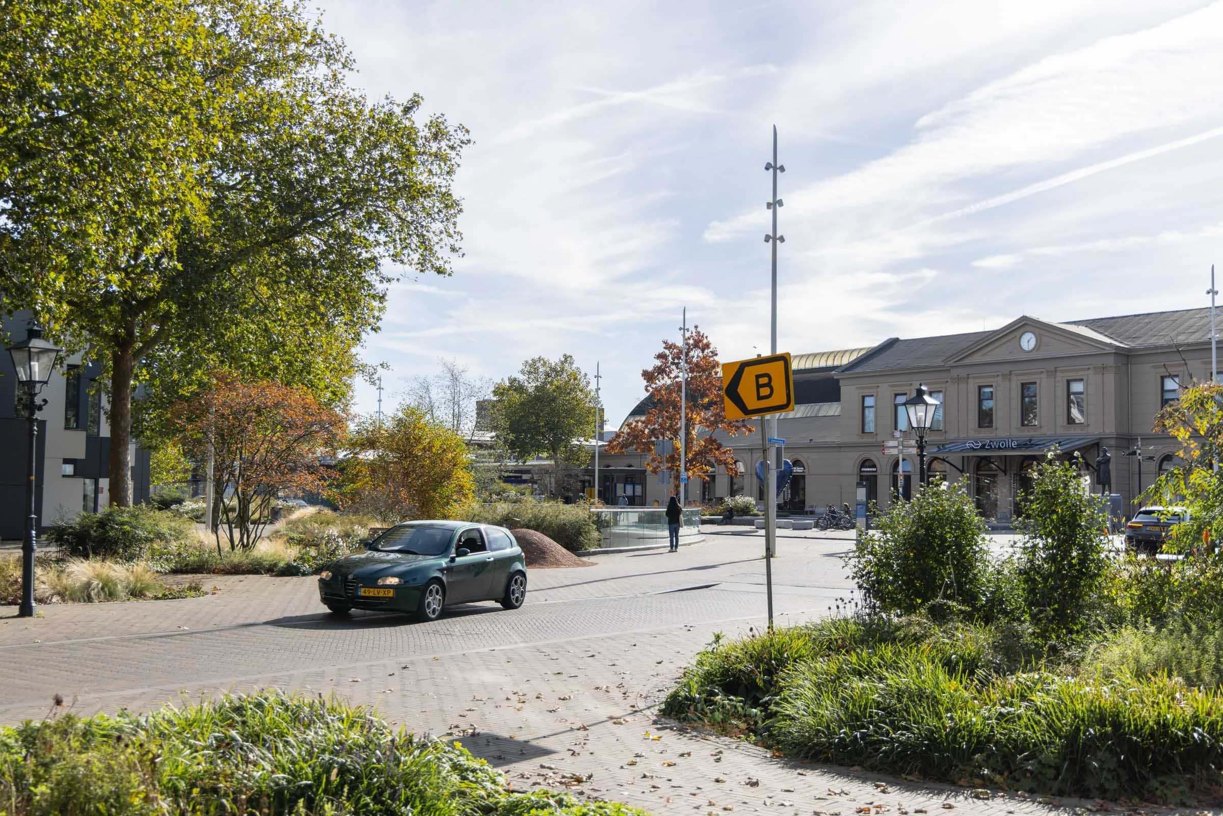 Passerelle Zwolle wooden bridge