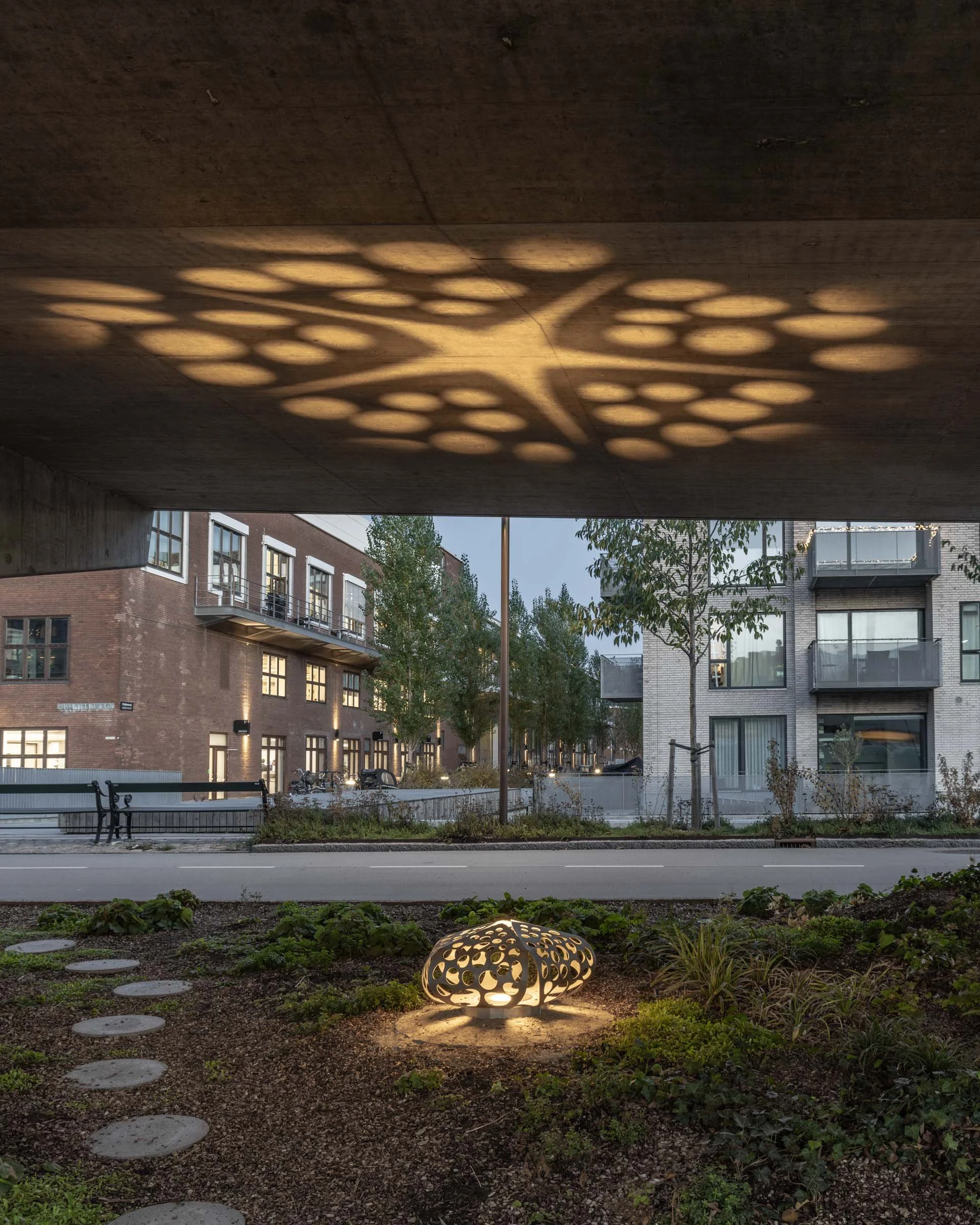 Aktivitetspladsen at Orientkaj metro station