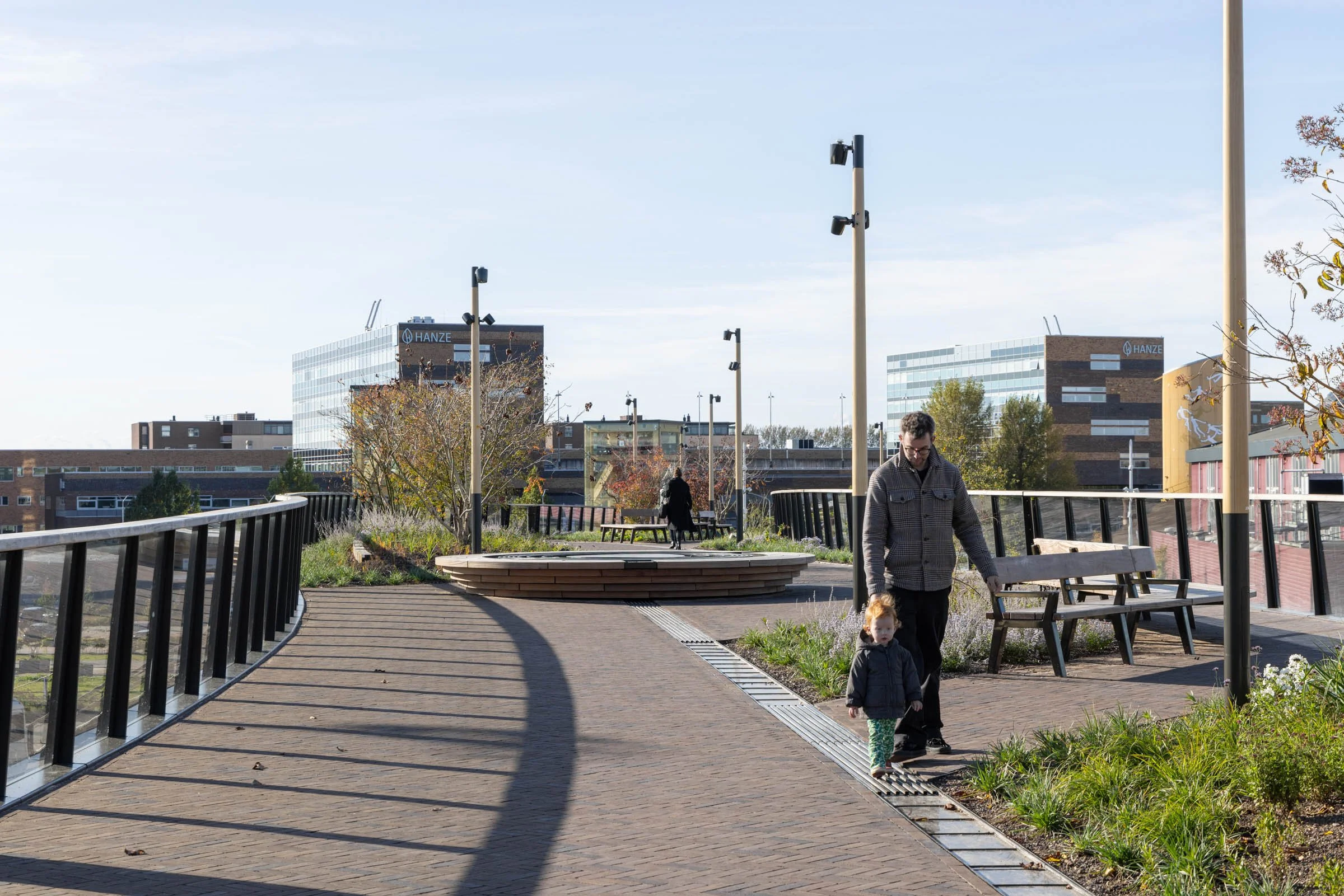 Passerelle Zwolle wooden bridge