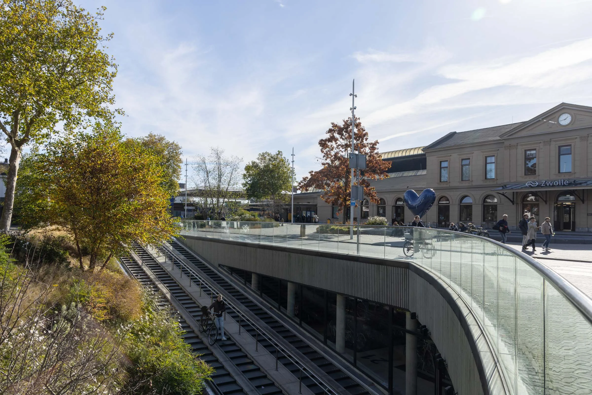 Passerelle Zwolle wooden bridge