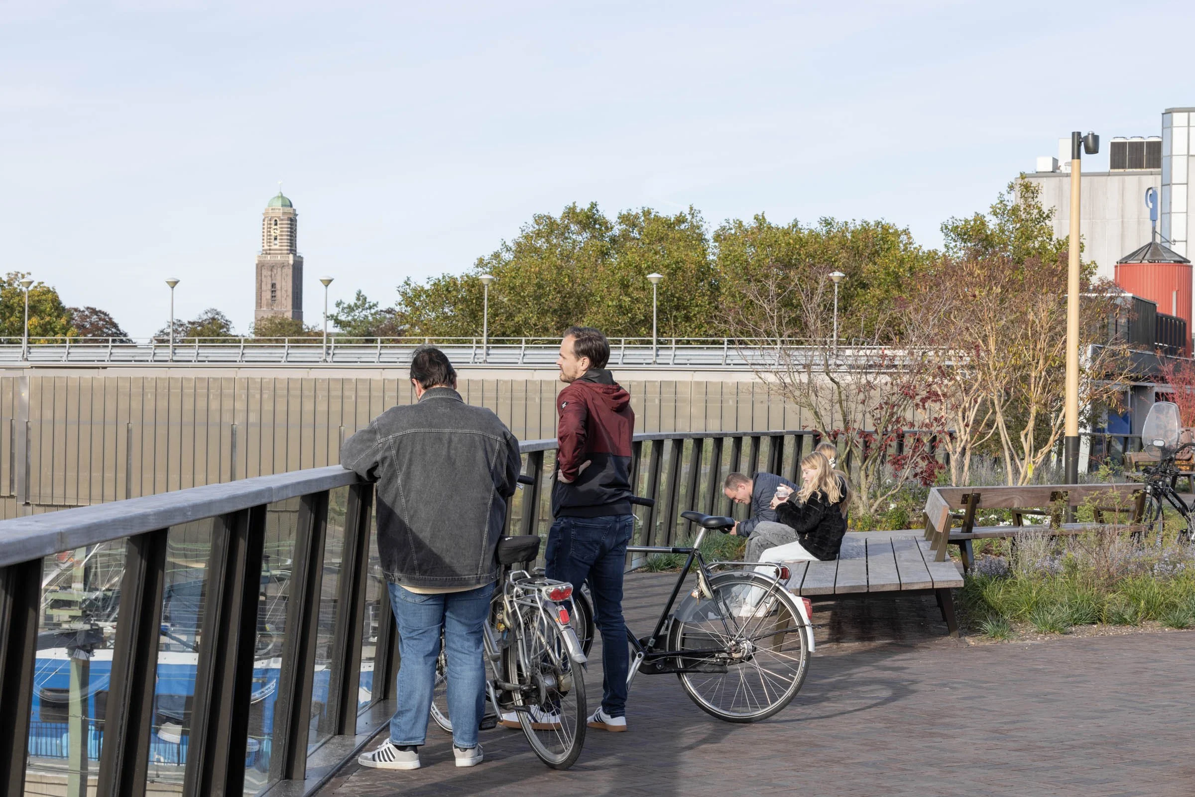 Passerelle Zwolle wooden bridge