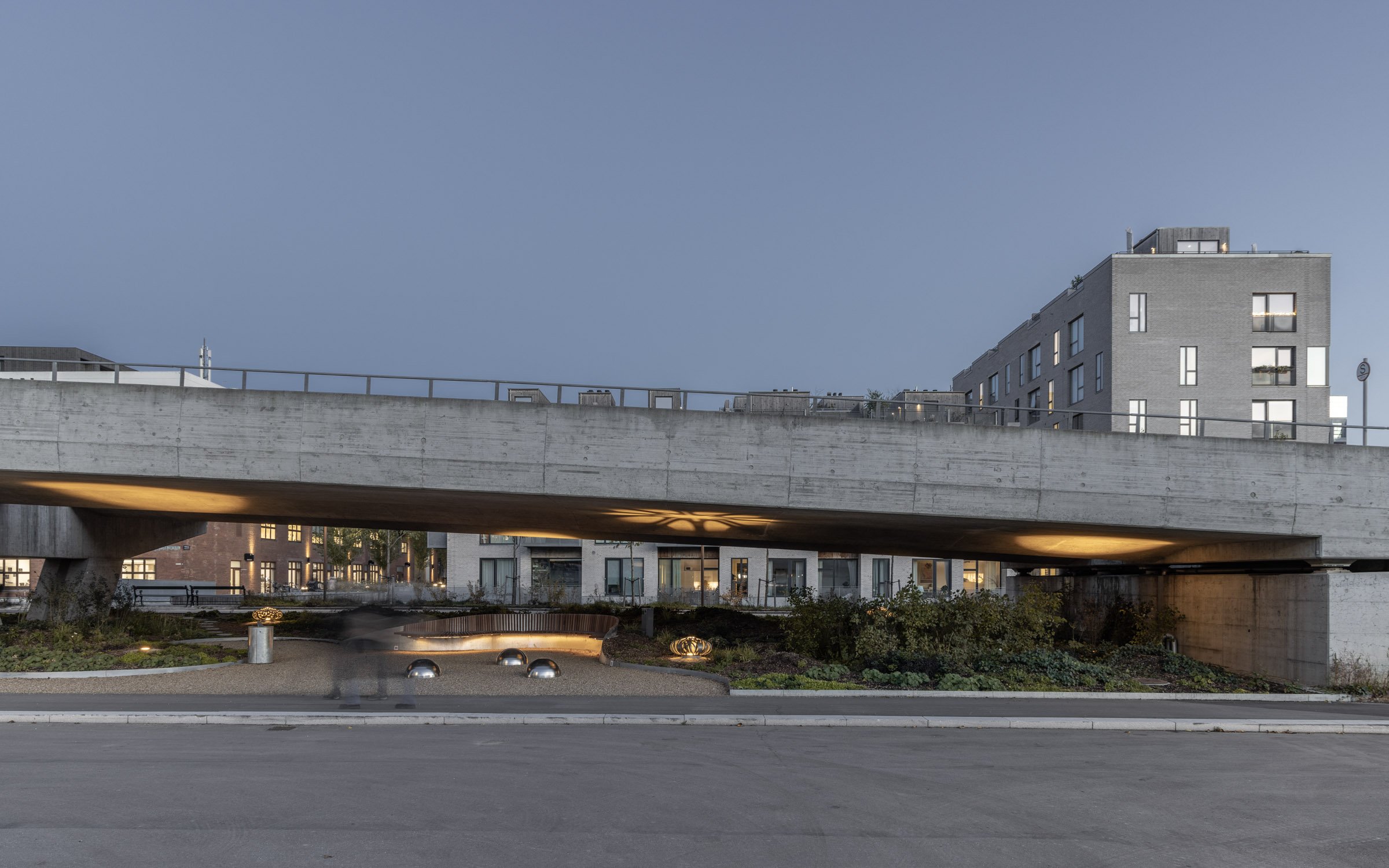 Aktivitetspladsen at Orientkaj metro station