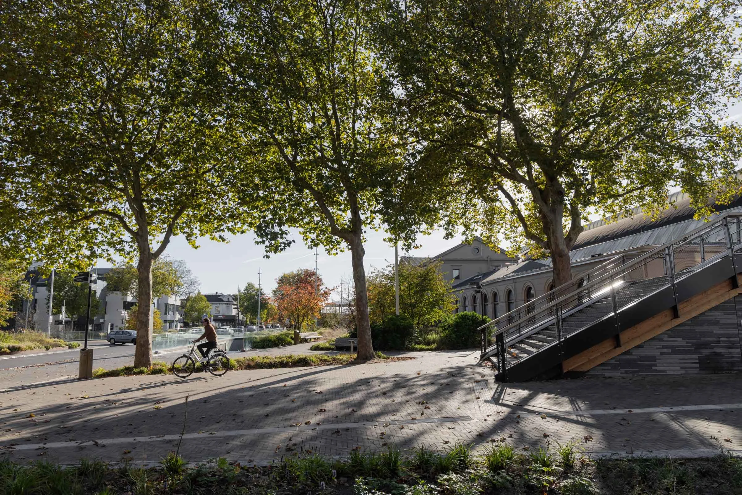 Passerelle Zwolle wooden bridge
