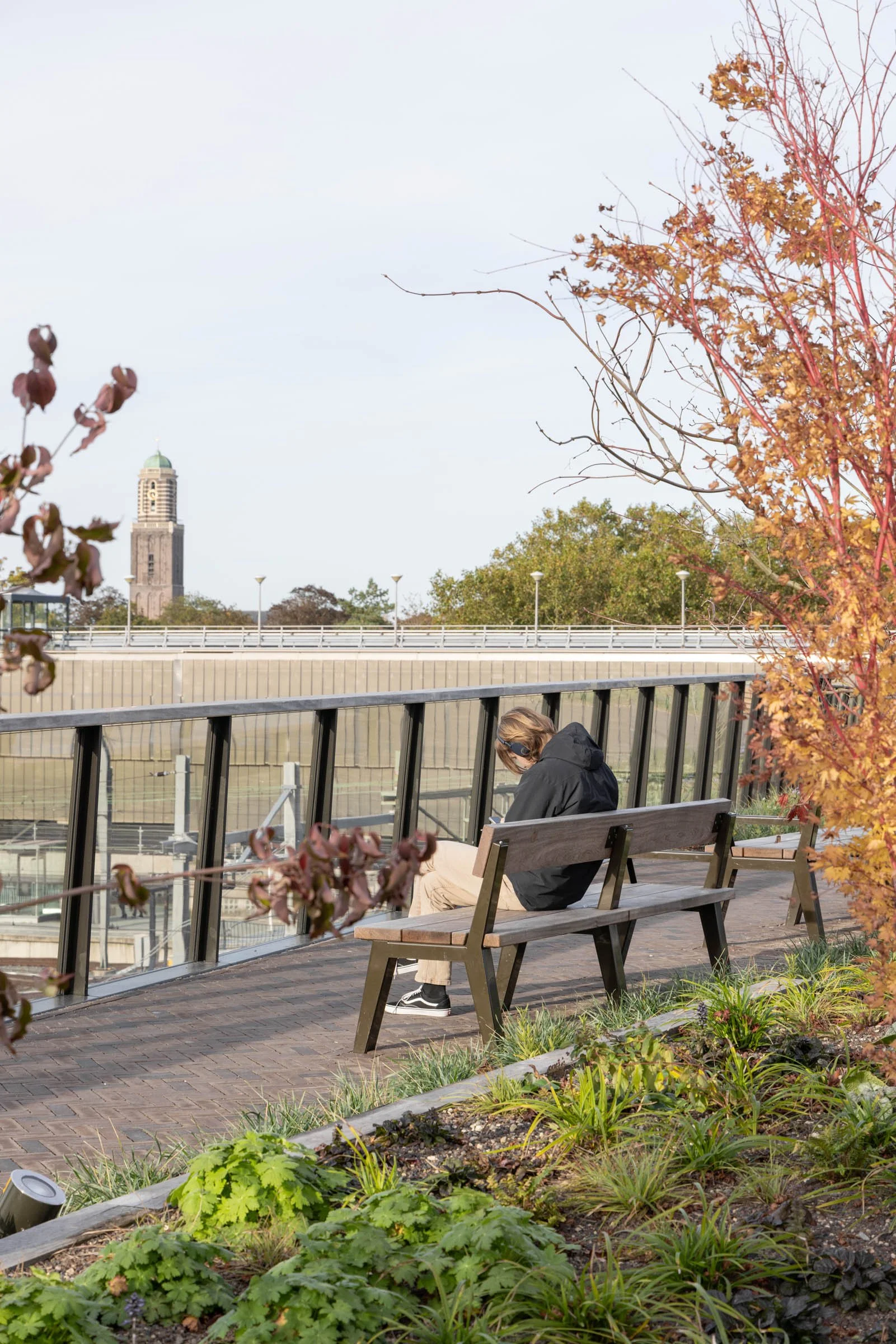Passerelle Zwolle wooden bridge