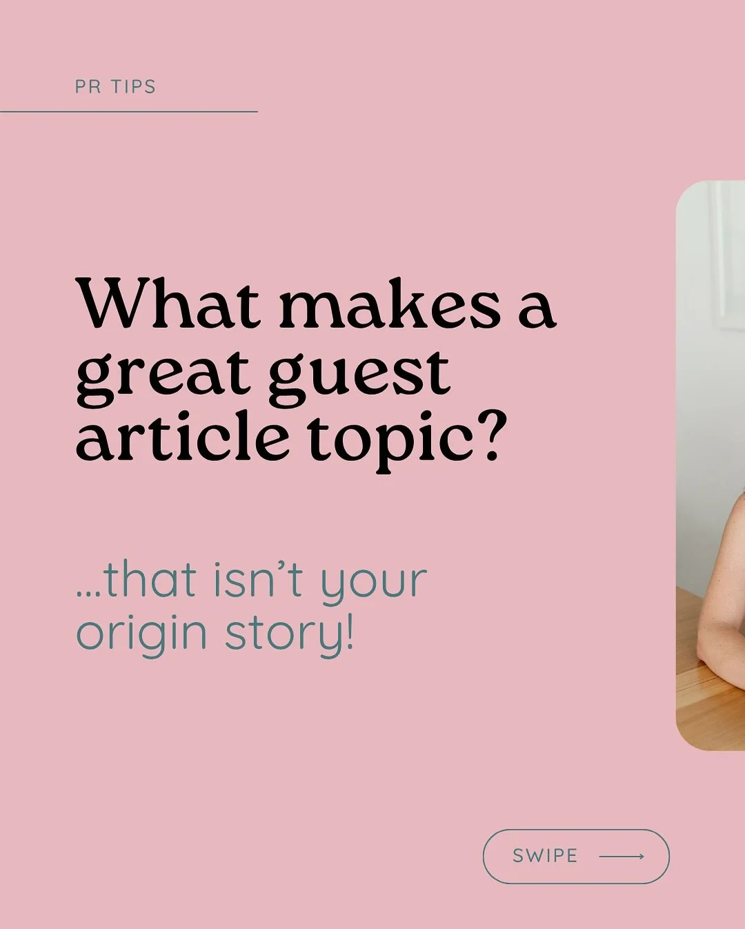Your origin story isn&rsquo;t the only thing worth sharing 💫

It might be powerful, but if it&rsquo;s the only thing you&rsquo;re pitching, you&rsquo;re missing so many opportunities.

Editors want to know:
➡️ What you think about what&rsquo;s happe