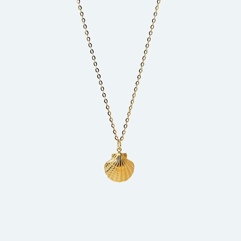 Seashell Necklace | Gold Plated Stainless Steel ✨ Link in bio 💫 Shop Now ✨

.
.
.
.
.
#seashellnecklace #necklace #jewelry #vintage #lifestyle #onlineshop #onlinestore #divinemessenger #shopoingonline #accesorios #stylish #fashion  #trendy #branded 