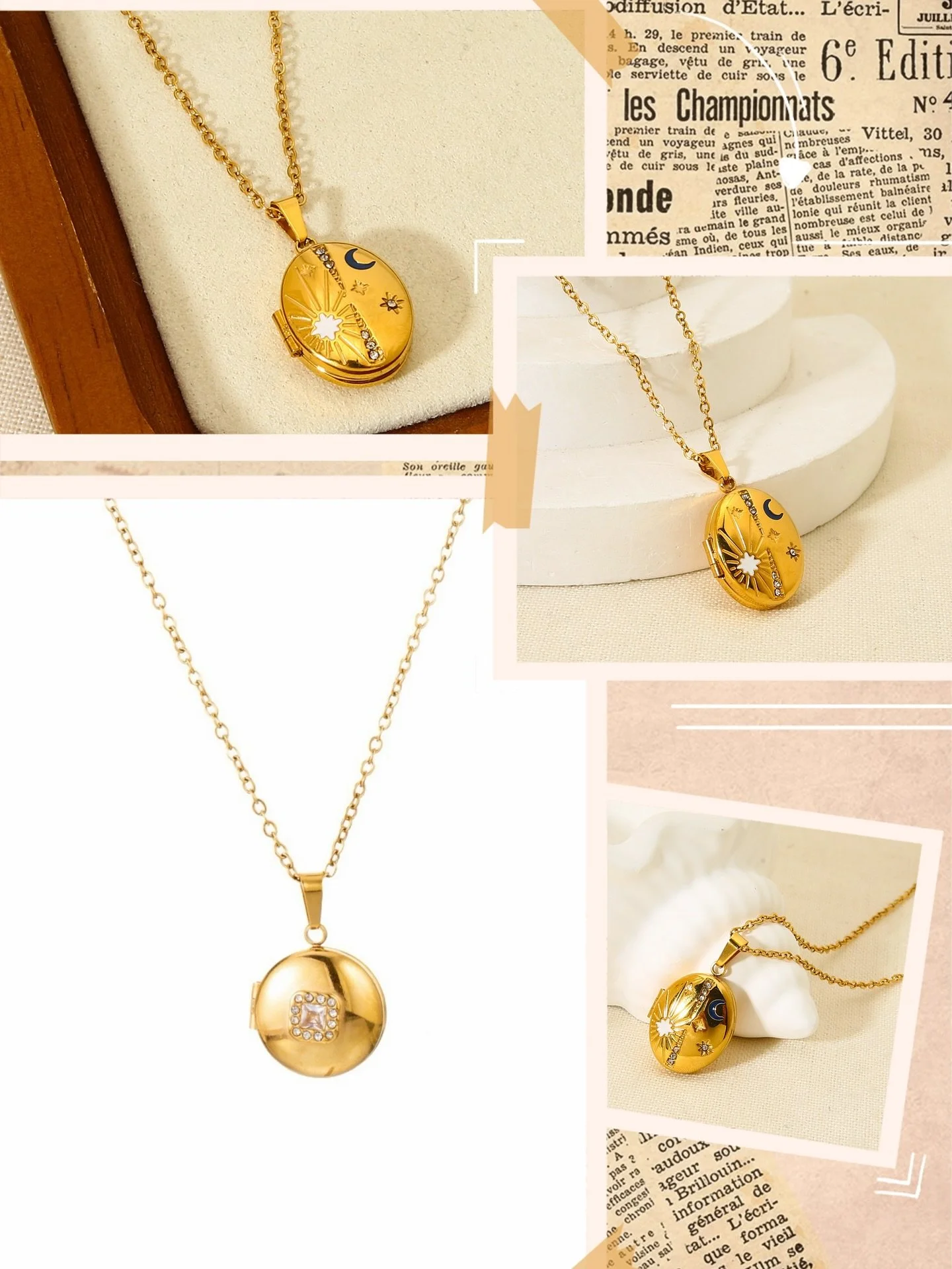 New drops in our Timeless Treasure Collection✨Two locket necklaces made to keep your special moments close.
Tap the link in bio to shop, or come by our booth on 11/22 to find your perfect piece.