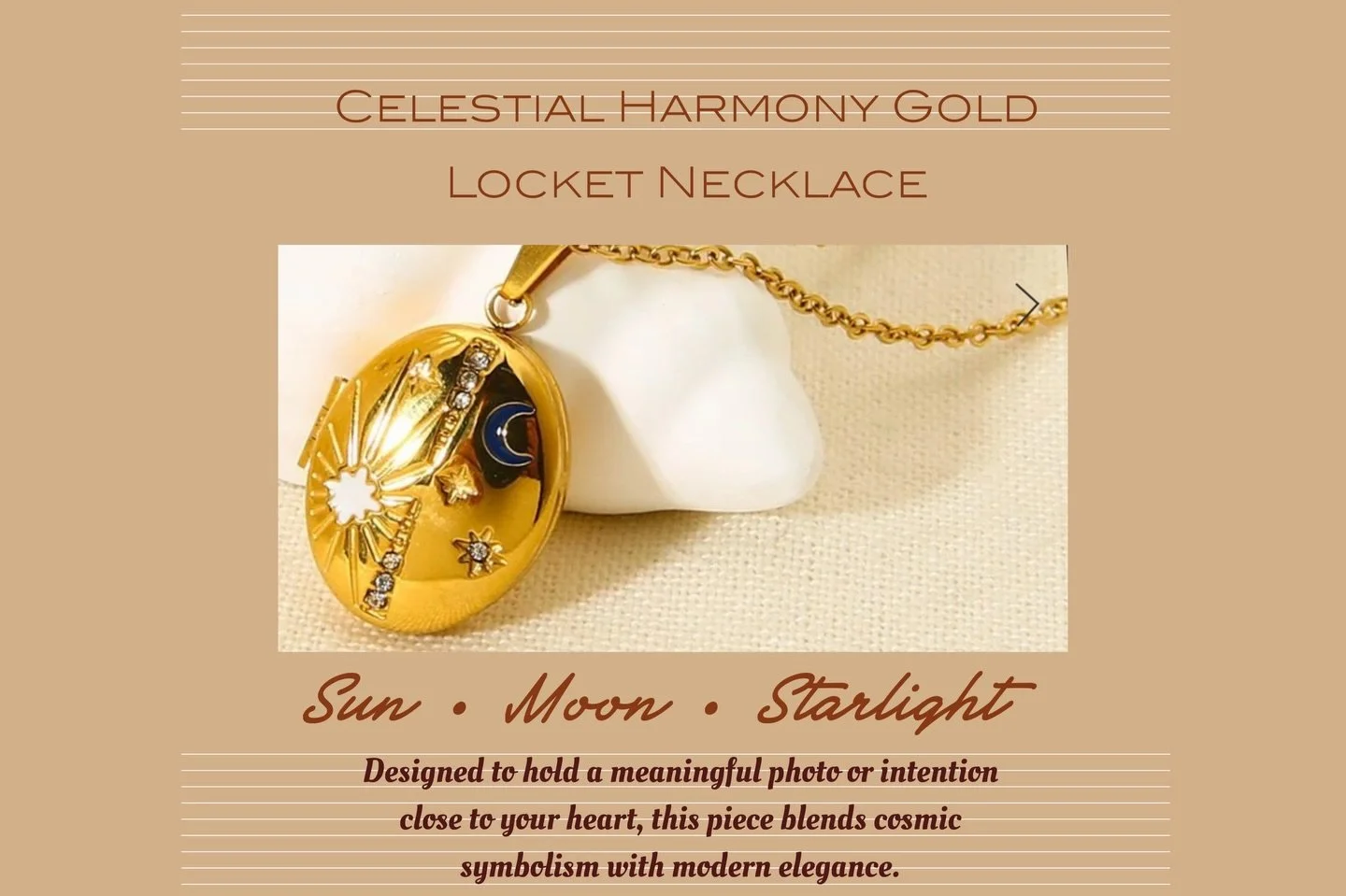 Link in bio, shop now 🪄 

#jewelry #necklace #locket #accessories #shoponline
