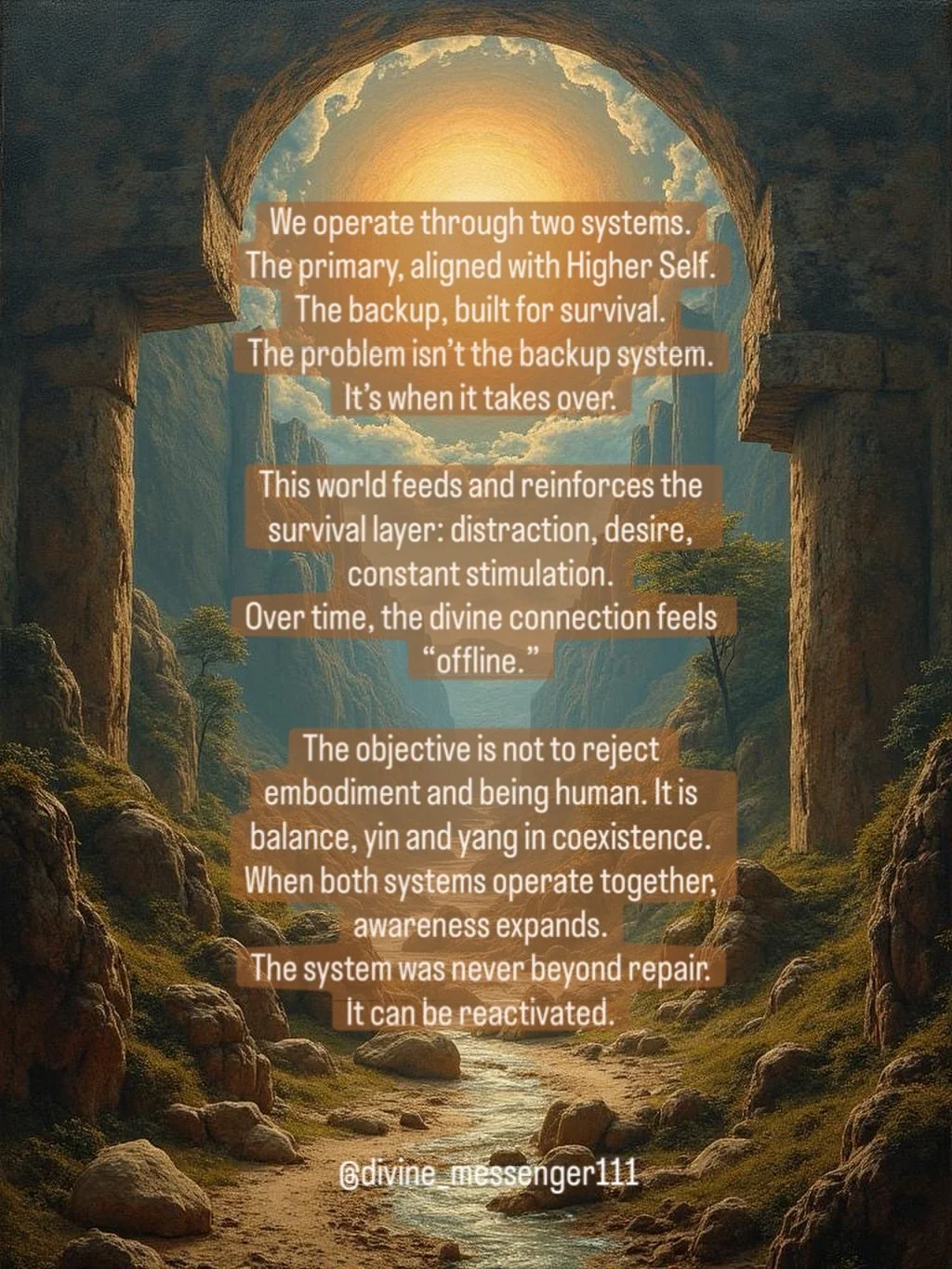 Reactivating the Primary System

#spiritualawakening #divineguidance #higherconciousness #divineconnection #wisdom