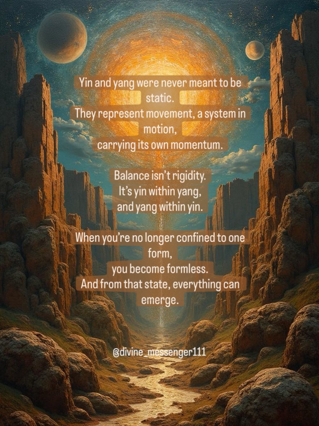 #yinandyang☯️ #formless #balance #spiritualguidance #inspiration