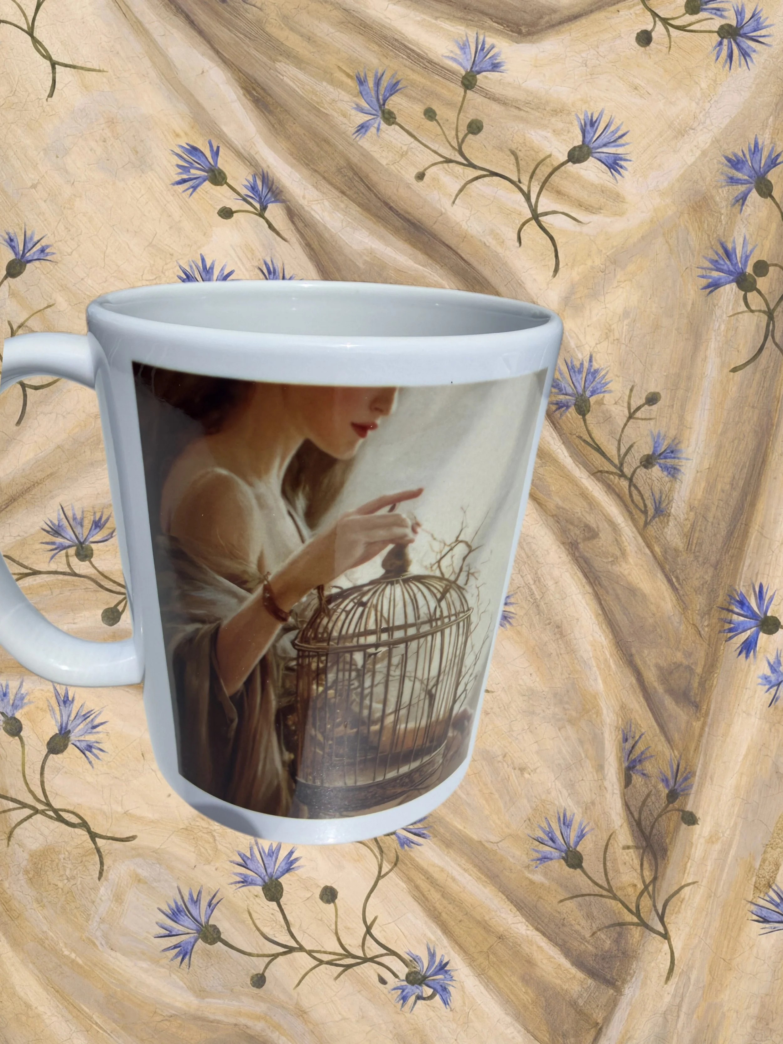 Muse with a Birdcage