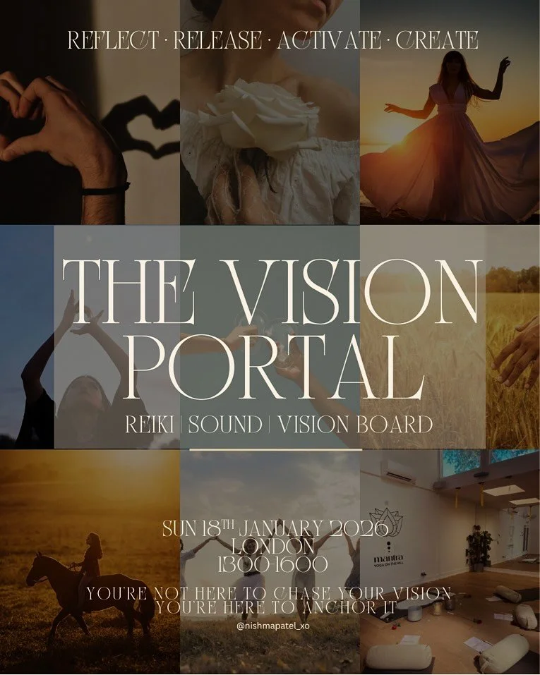 𝗜𝘁&rsquo;𝘀 𝘁𝗶𝗺𝗲.
𝗧𝗵𝗲 𝗽𝗼𝗿𝘁𝗮𝗹 𝗶𝘀 𝗼𝗳𝗳𝗶𝗰𝗶𝗮𝗹𝗹𝘆 𝗼𝗽𝗲𝗻.
This isn&rsquo;t just a vision board workshop.
It&rsquo;s a sacred space to soften, to remember and rise.
It&rsquo;s an activation - a soul rememberance and you may not k