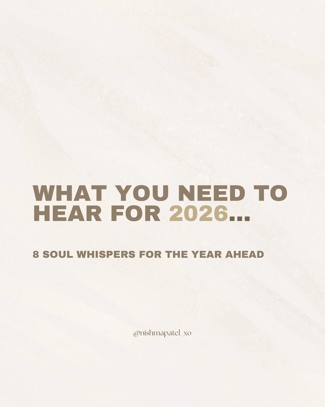 Soul whispers for the year ahead 🌹

#2026goals #2026energy #2026vision #embodiedwoman #awakenyoursoul #awakenedwoman #nervoussystemhealing #consciouslifestyle #londonwellness #reikilondon #reikitraining #visionboardworkshop #visionboardquotes #quote