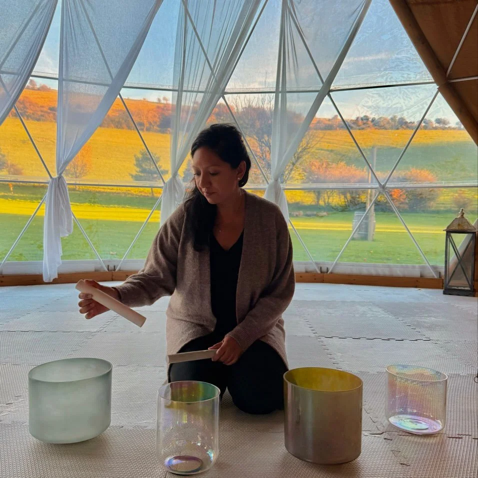 For a moment of stillness&hellip;
A chance to return to your inner world,
To listen beyond the outside noise,
And come home to your centre.
 
If you&rsquo;re craving deeper connection, clarity, and energetic renewal as we move into 2026&hellip;
 
𝐂?