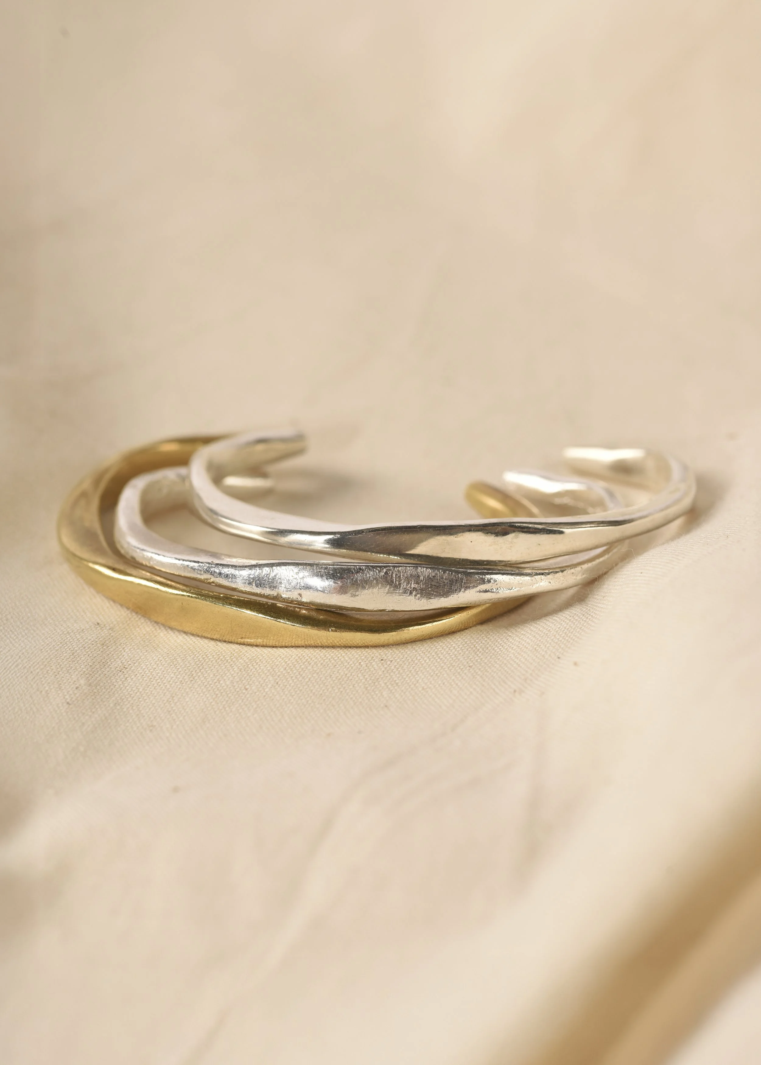 June twisted cuff bracelet