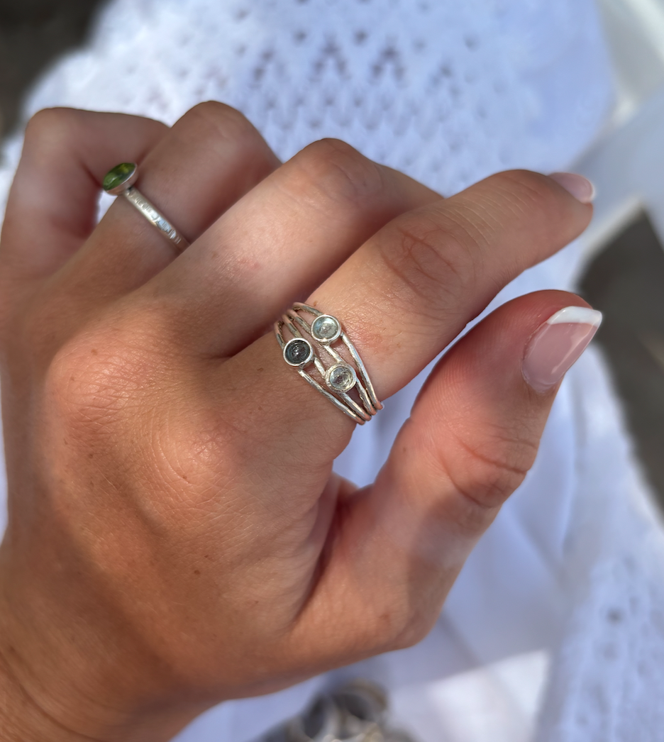 Serenity stacking ring
