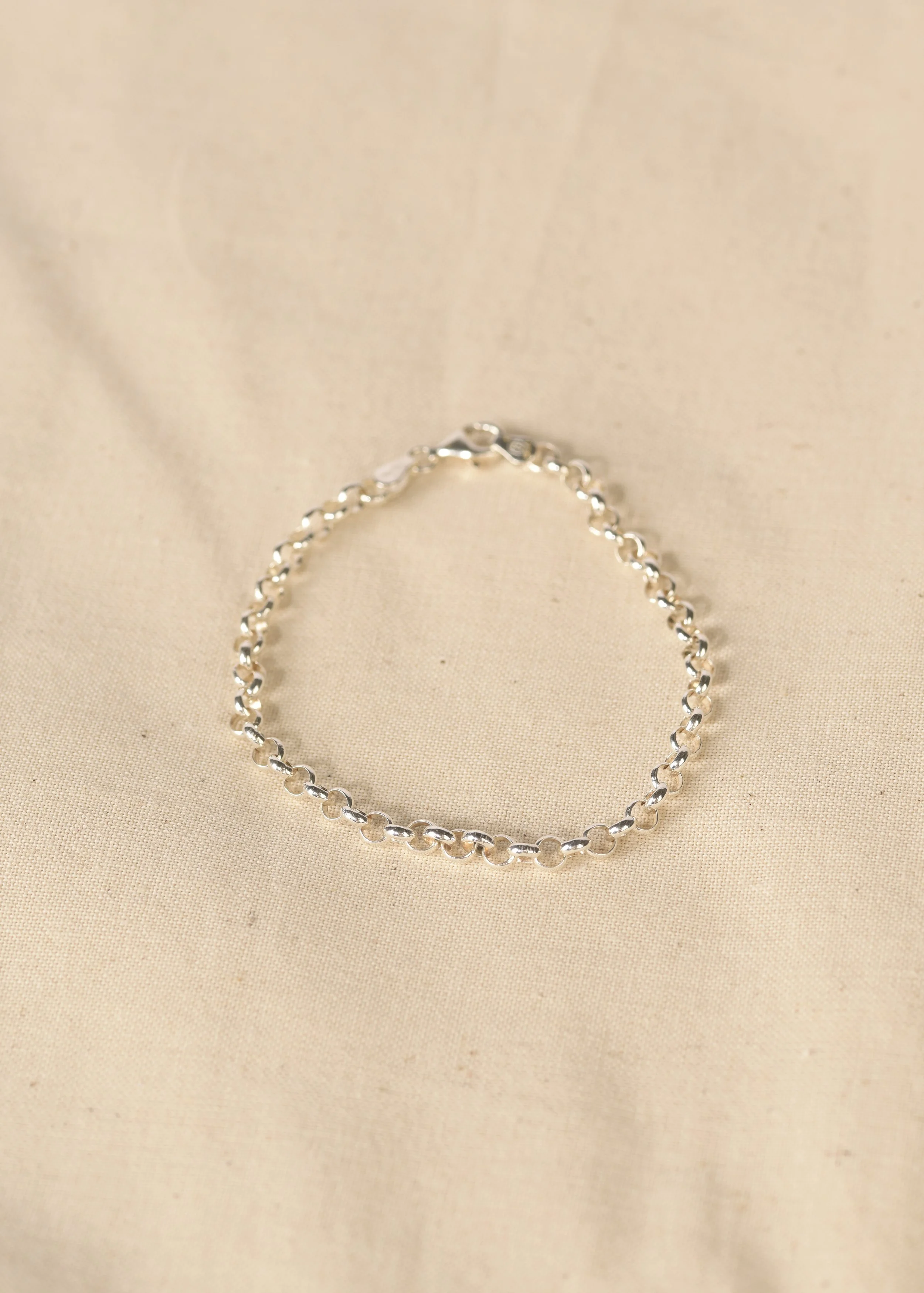 Chain oval belcher bracelet UNISEX style - Adjustable