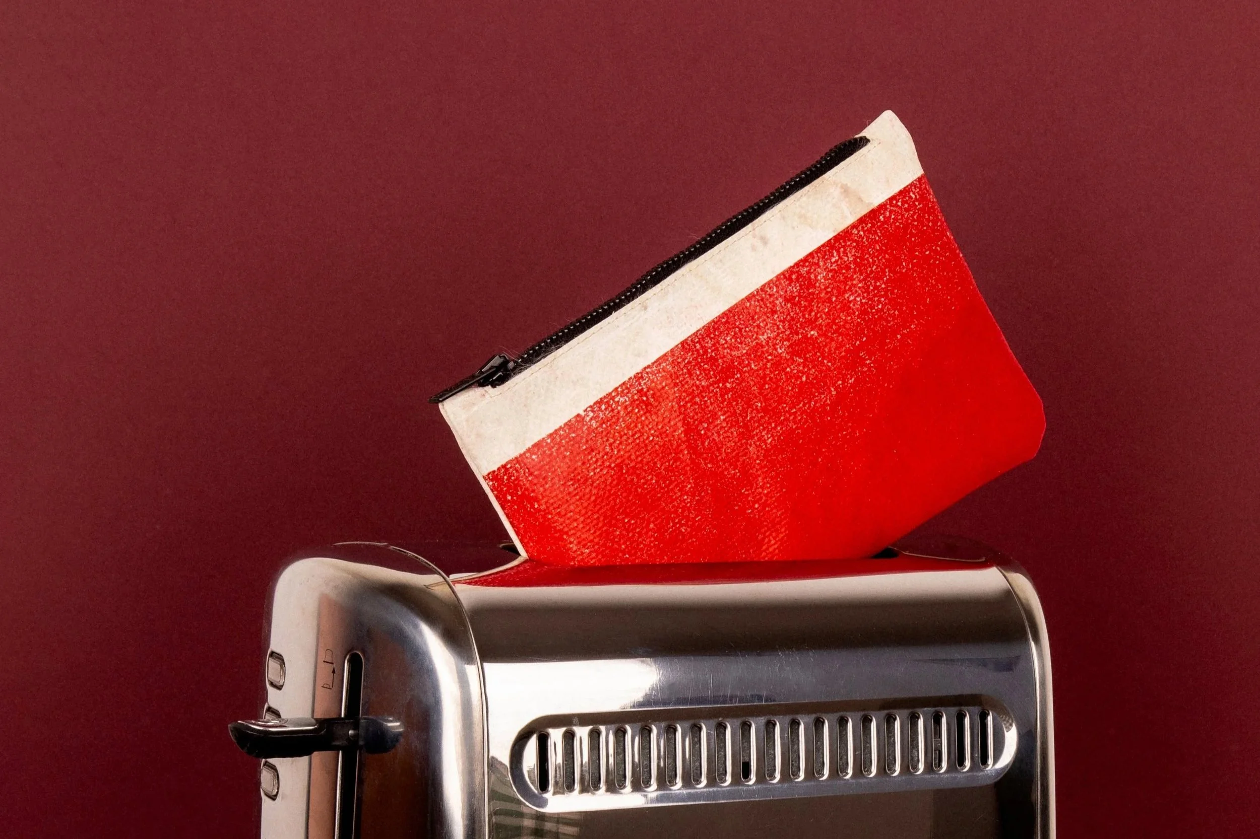 trousse upcyclée personnalisable