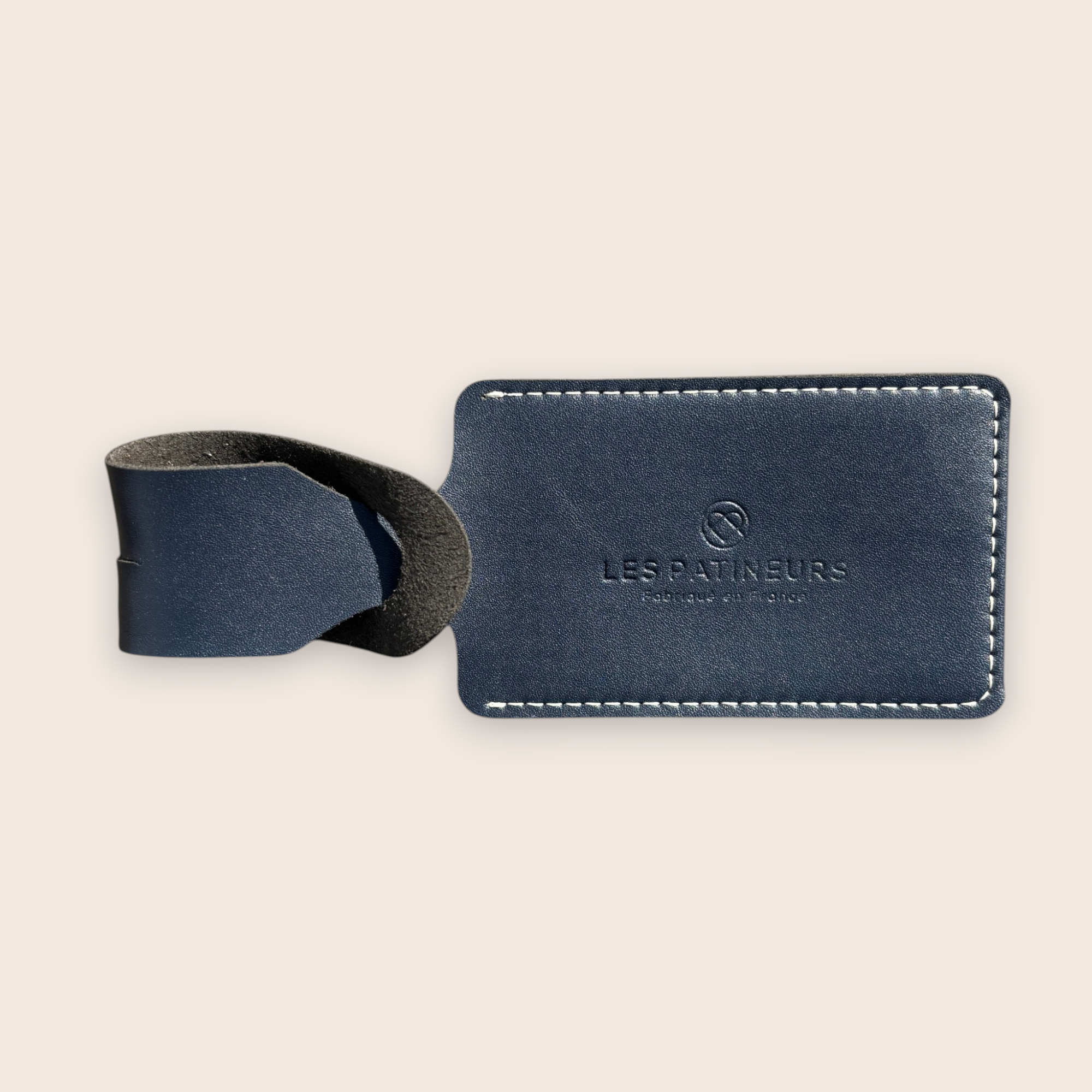 étiquette valise cuir entreprise