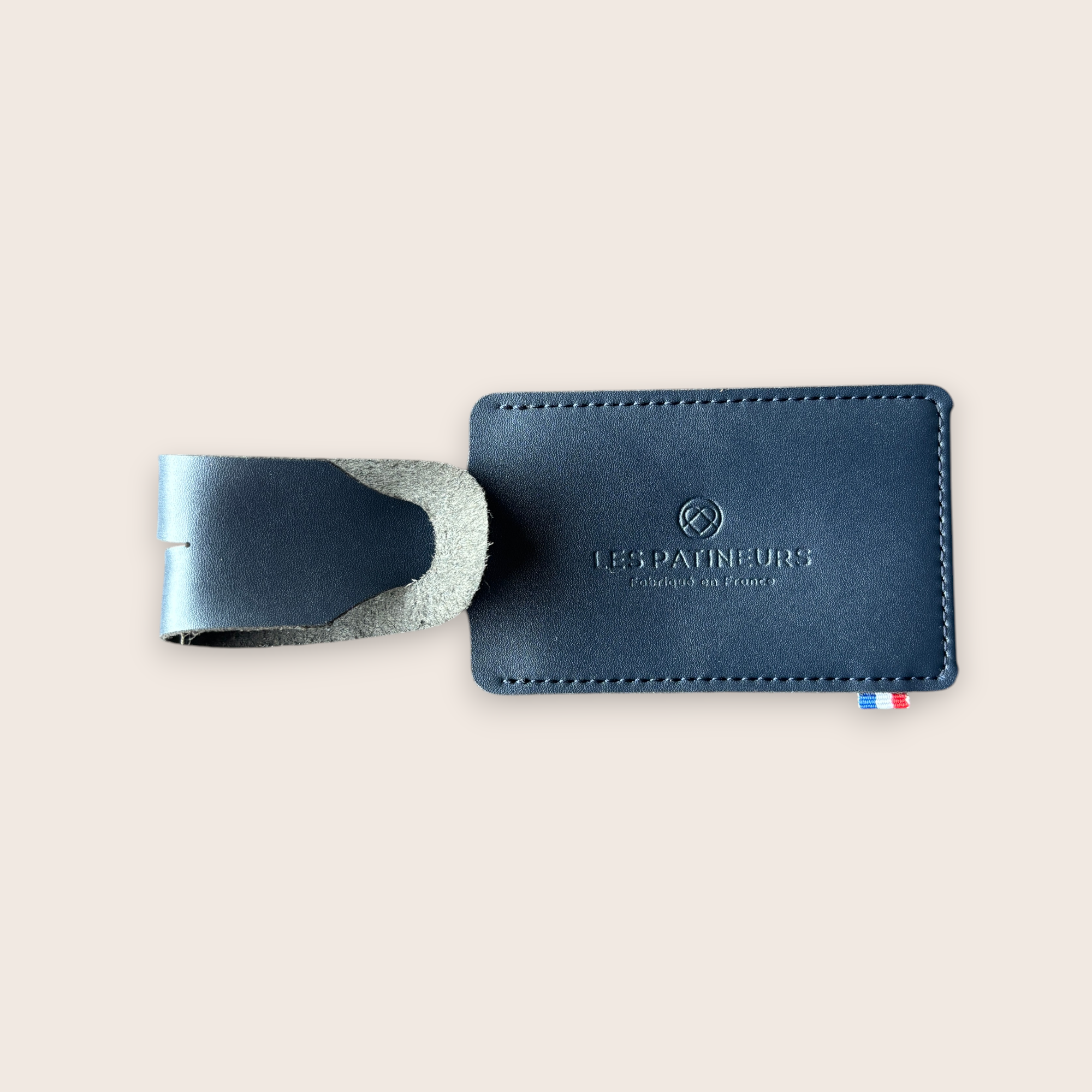 étiquette bagage en cuir