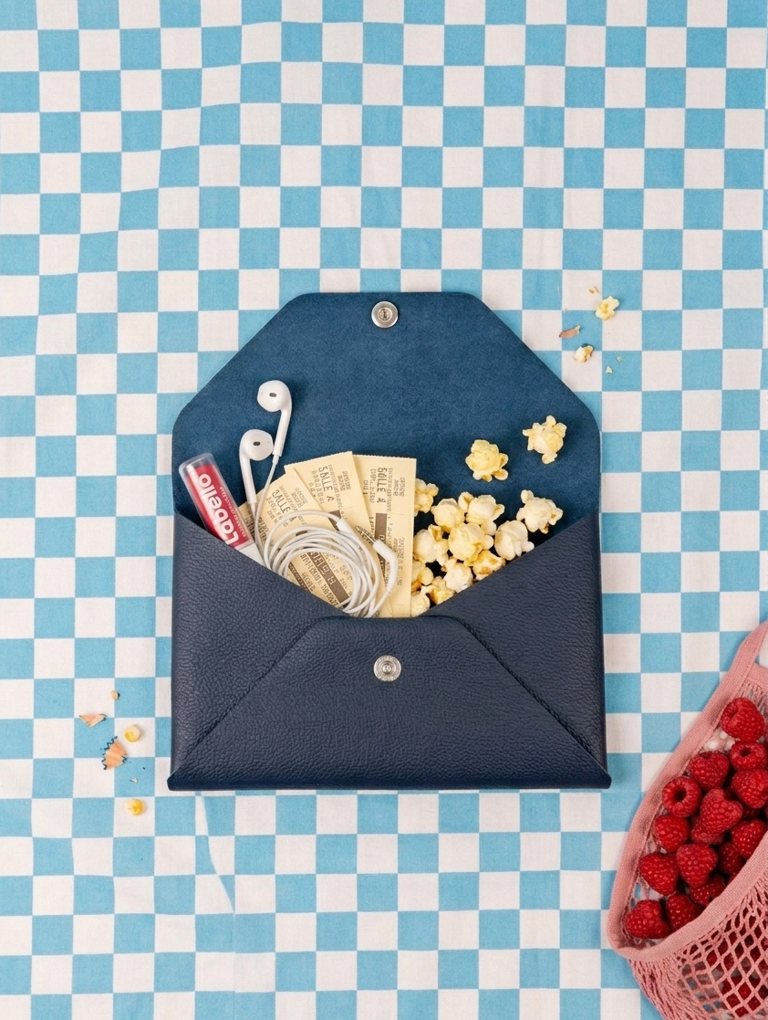 Pochette personnalisée en cuir