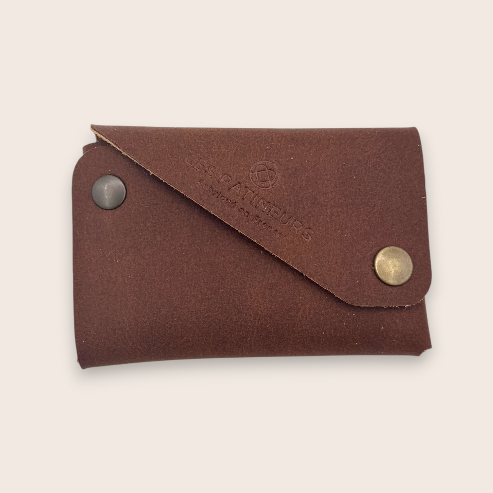 porte-carte cuir logo entreprise
