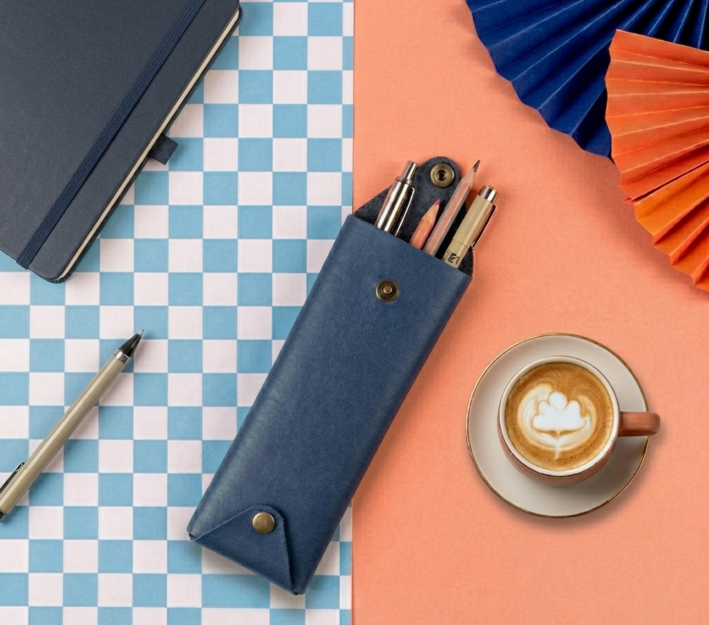 trousse en cuir pour entreprise