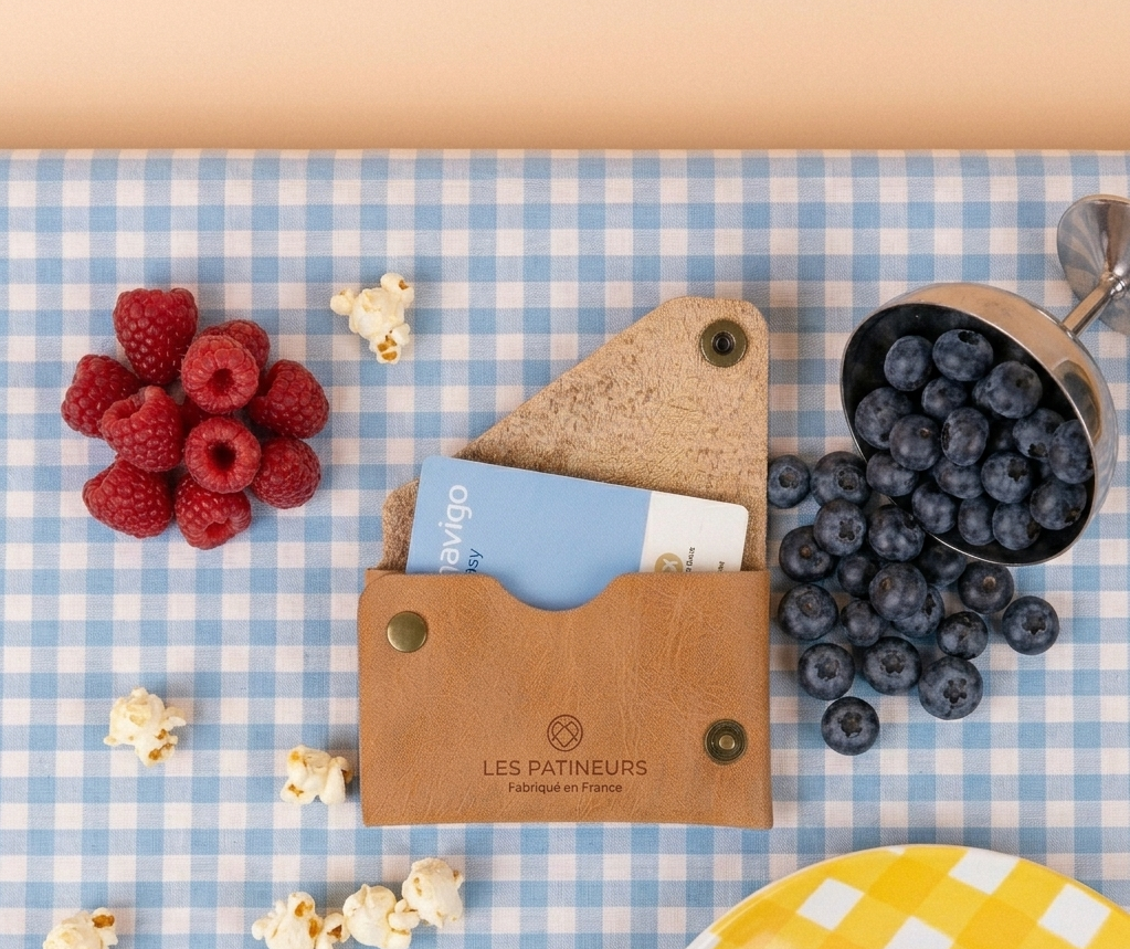 Porte-carte cuir personnalisé