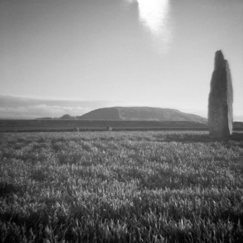 Pencraig standing stone, East Linton, East Lothian, Scotland
